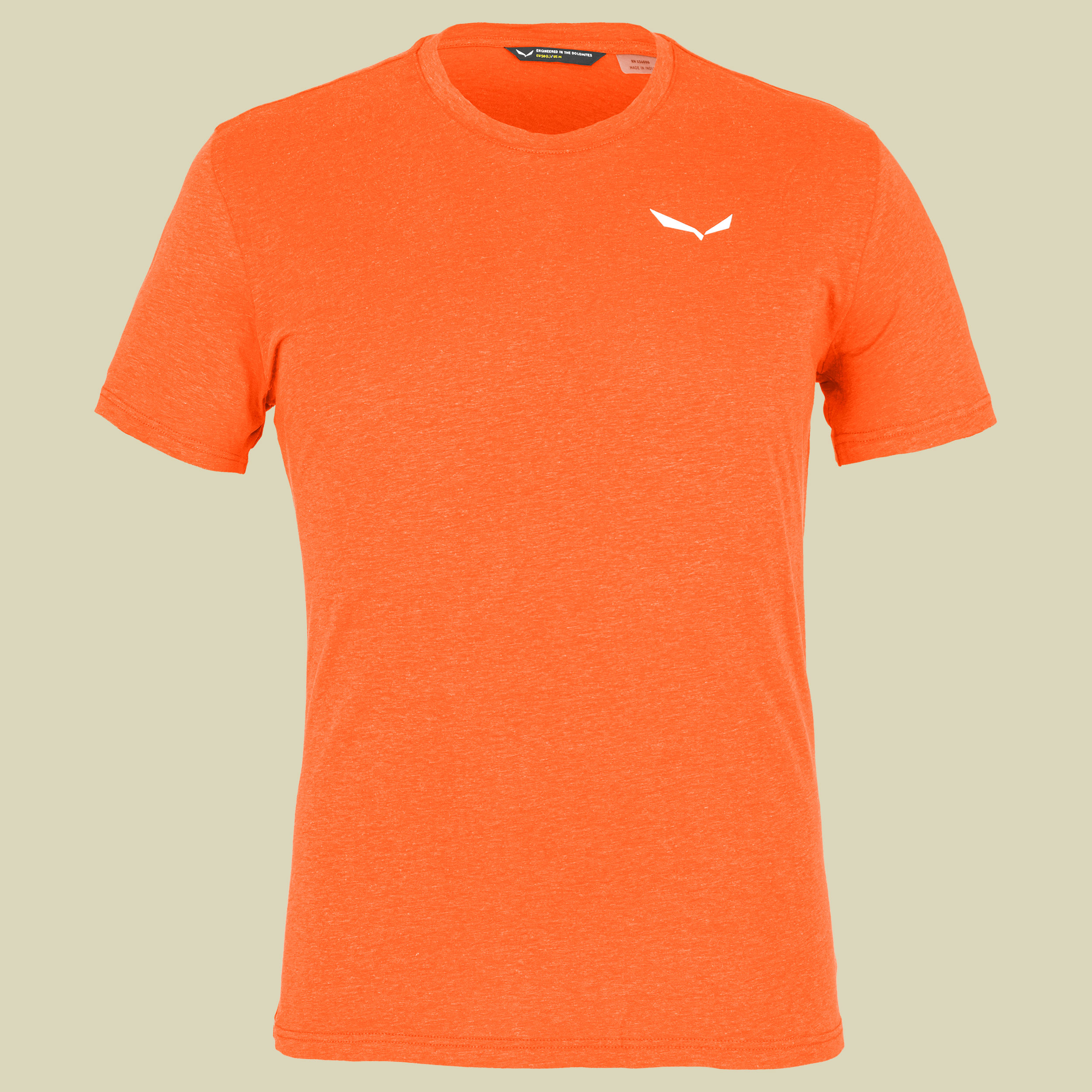 Alpine Hemp Logo M S/S Tee Men Größe XL Farbe red orange