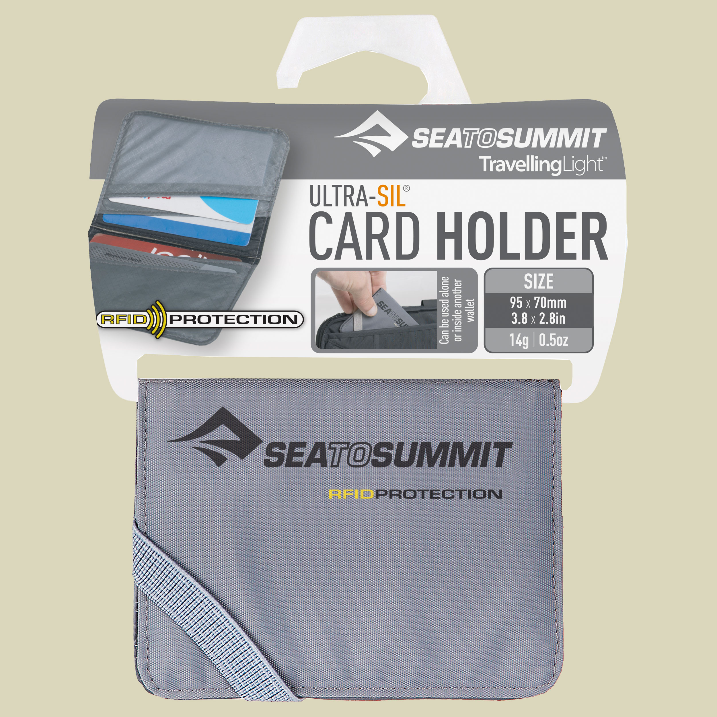 Card Holder RFID Größe one size Farbe grey