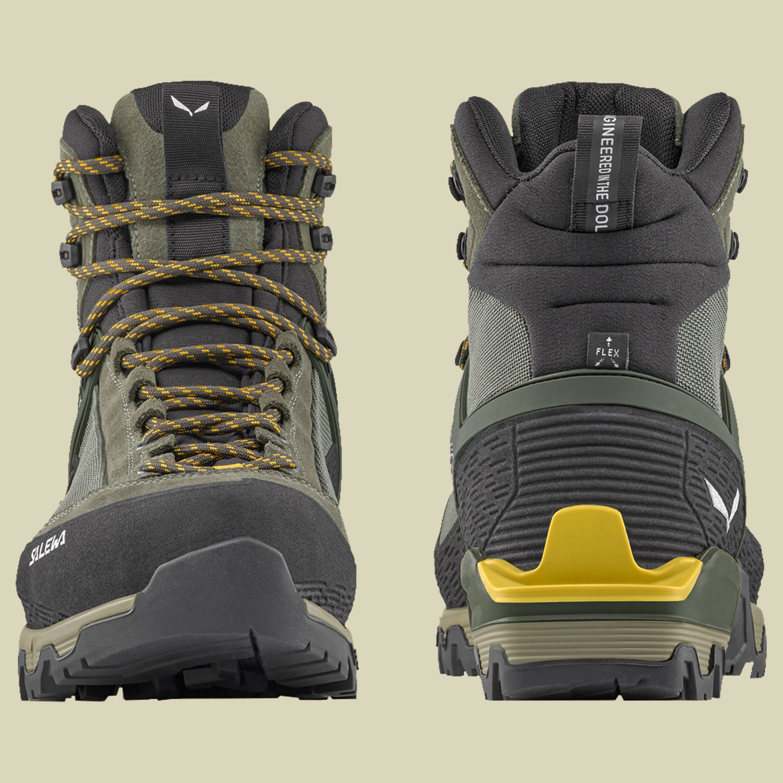 MTN Trainer 3 Tech Mid GTX Men UK 9 grün - faded green/forest night
