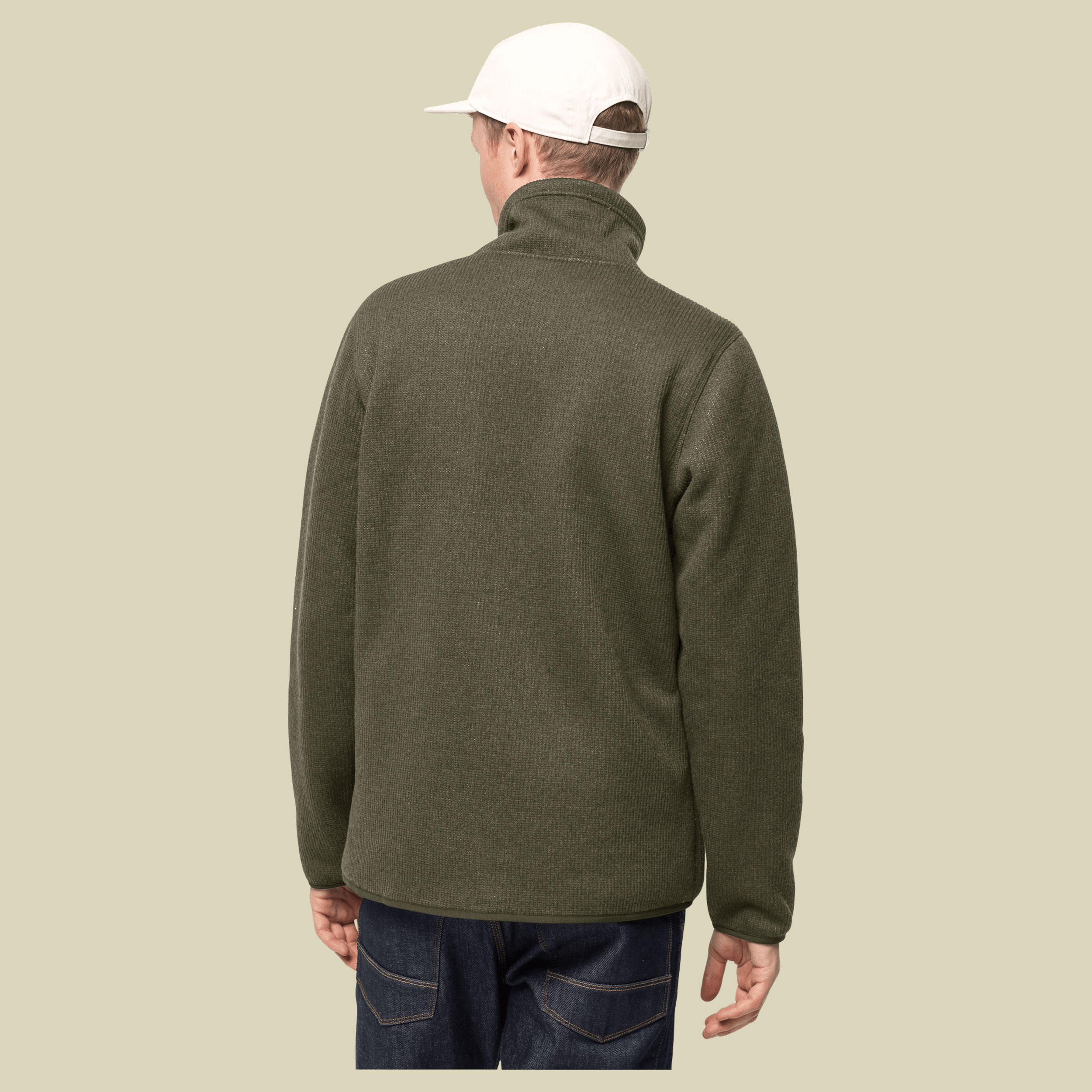 Jack Wolfskin Robson Fjord Jacket Men Herren Strickfleecejacke