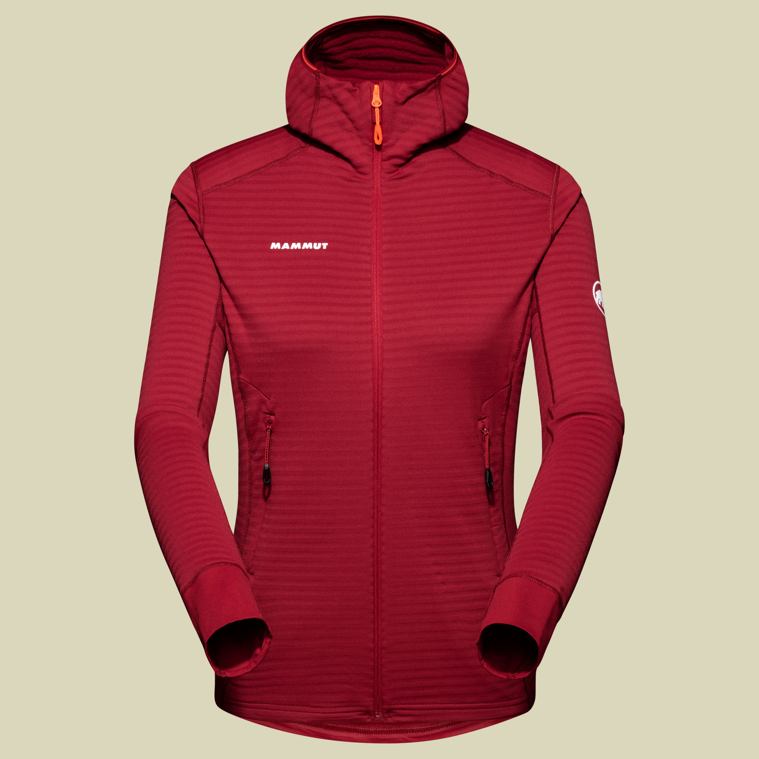 Aconcagua Light ML Hooded Jacket Women Größe M  Farbe blood red