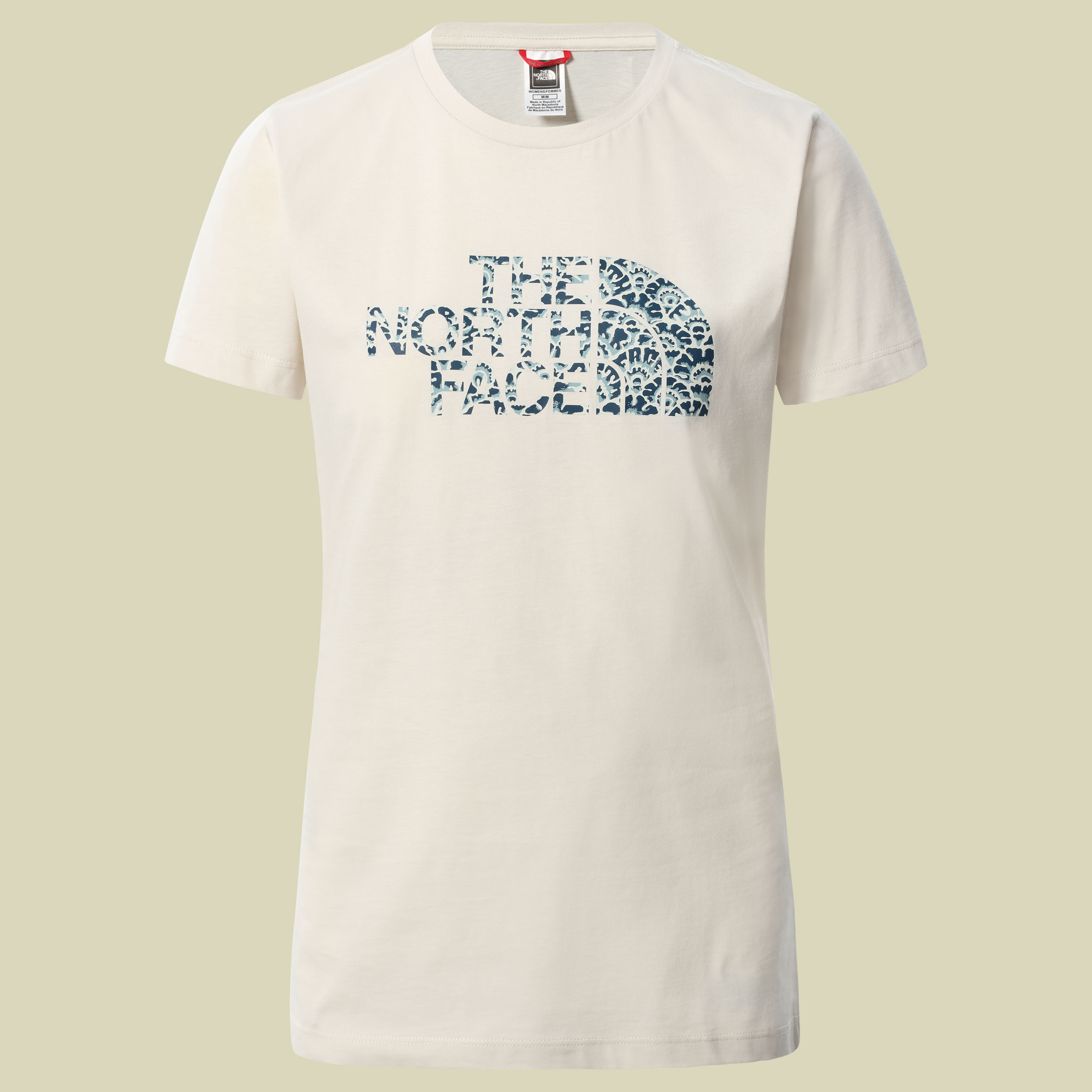 W S/S Easy Tee Women Größe S Farbe vintage white-monterey blue ashbury floral print