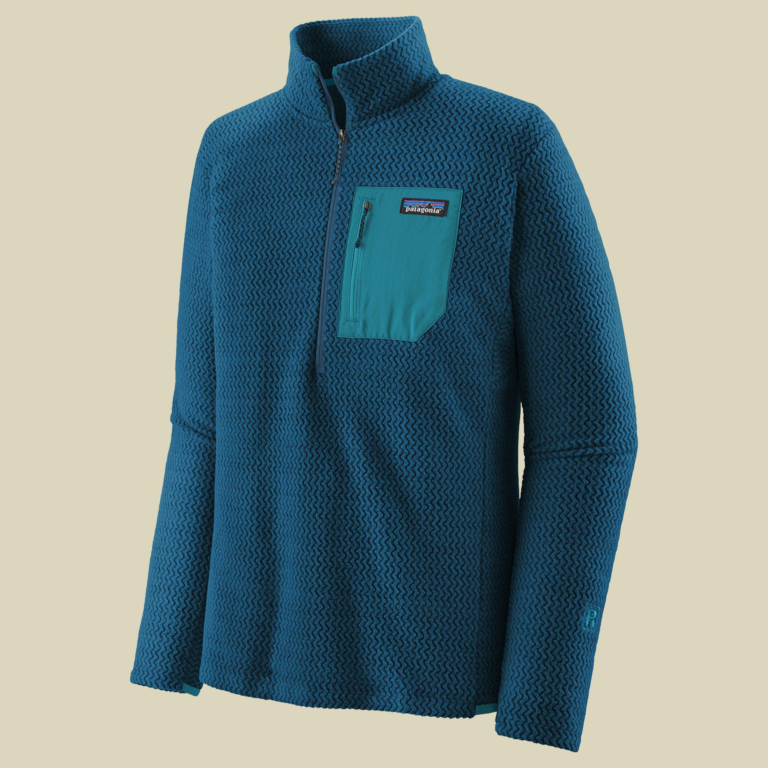 R1 Air Zip Neck Men Größe M  Farbe lagom blue