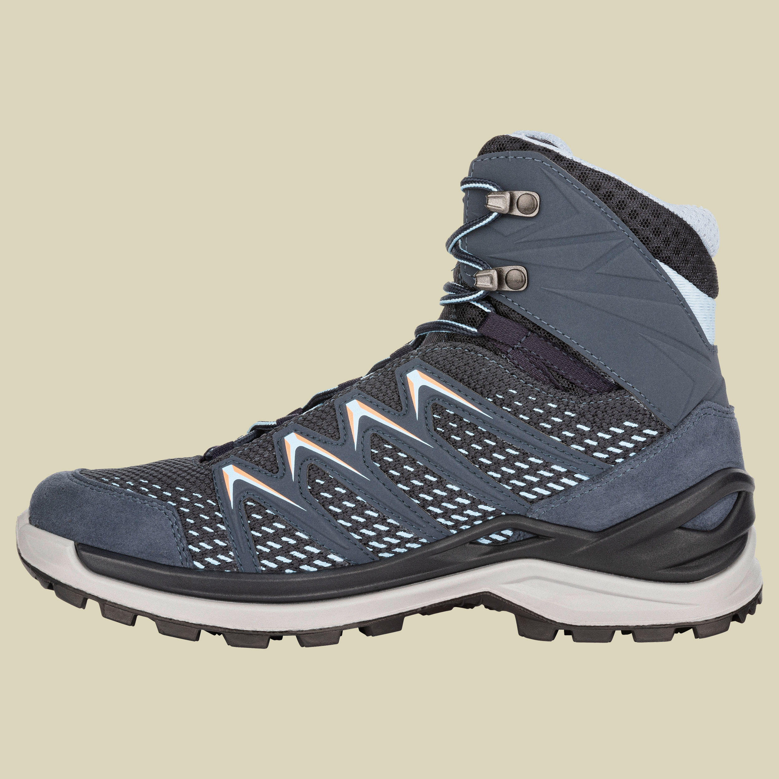 Innox Pro GTX Mid Women UK 8 blau - stahlblau/lachs