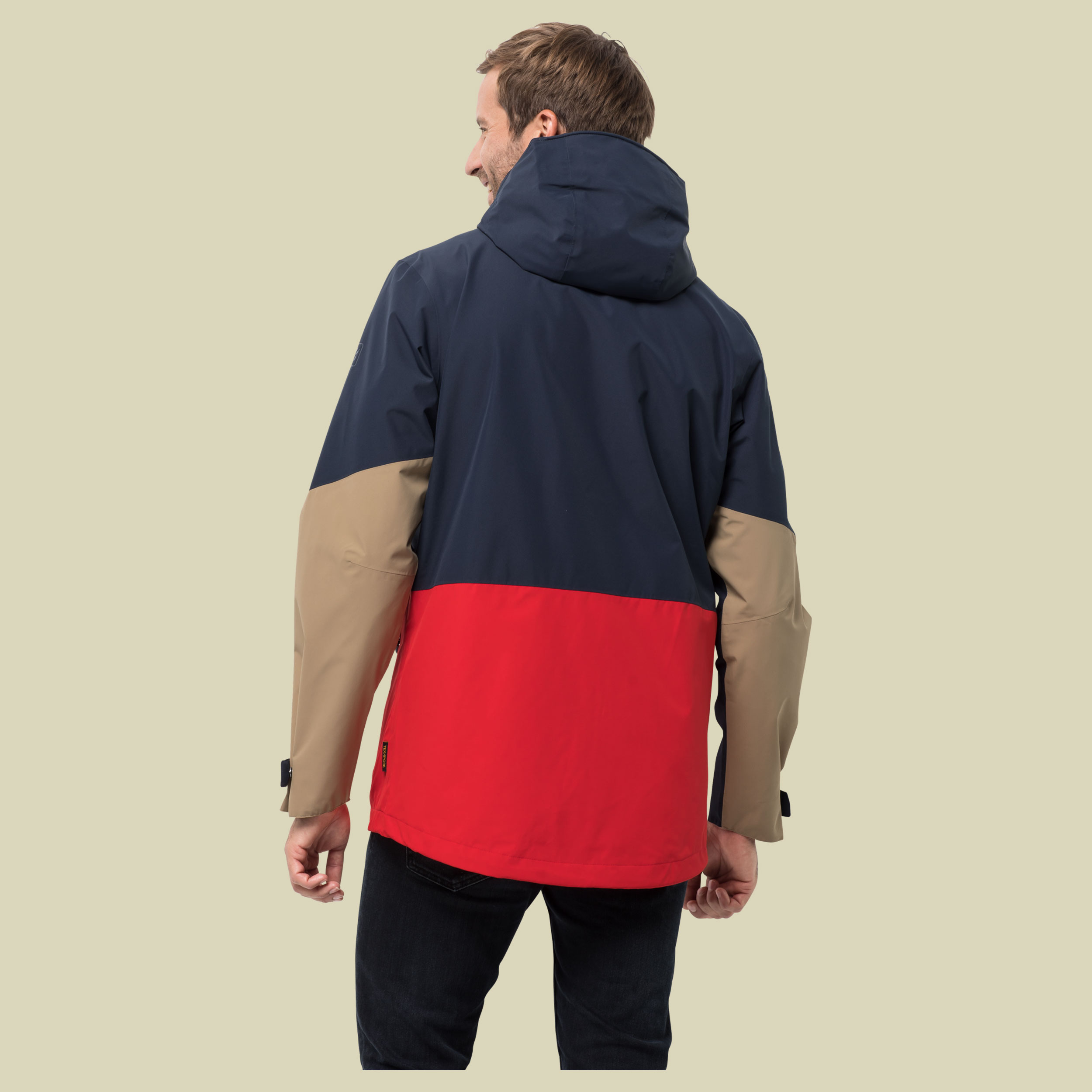 365 Influencer Jacket Men Größe L Farbe night blue peak red