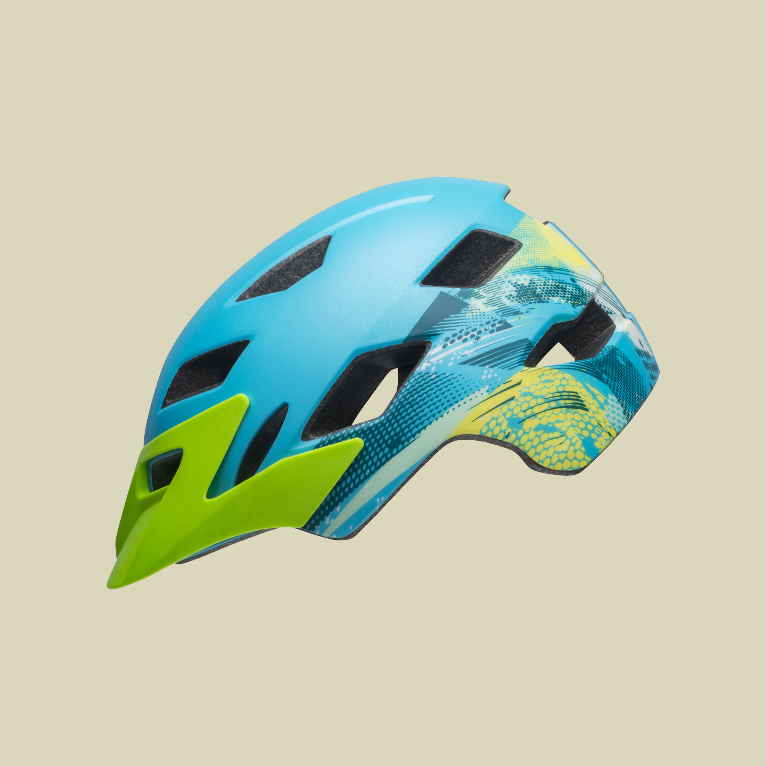 Sidetrack Child Kopfumfang Unisize 47-54 cm Farbe gnarly mat bt blue/bt green