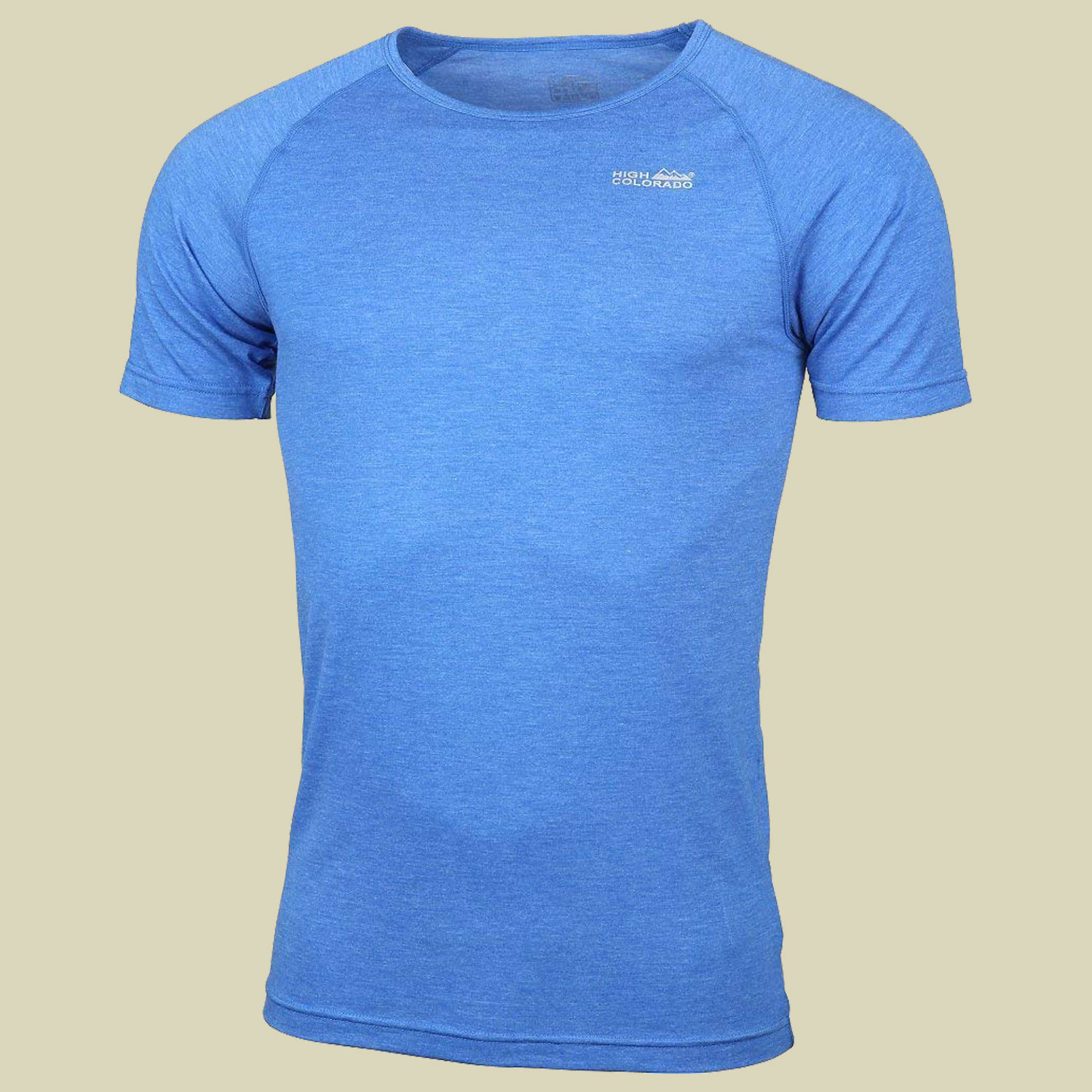 Bergen ½ Arm-Shirt Men Größe L  Farbe 5307 blau melange