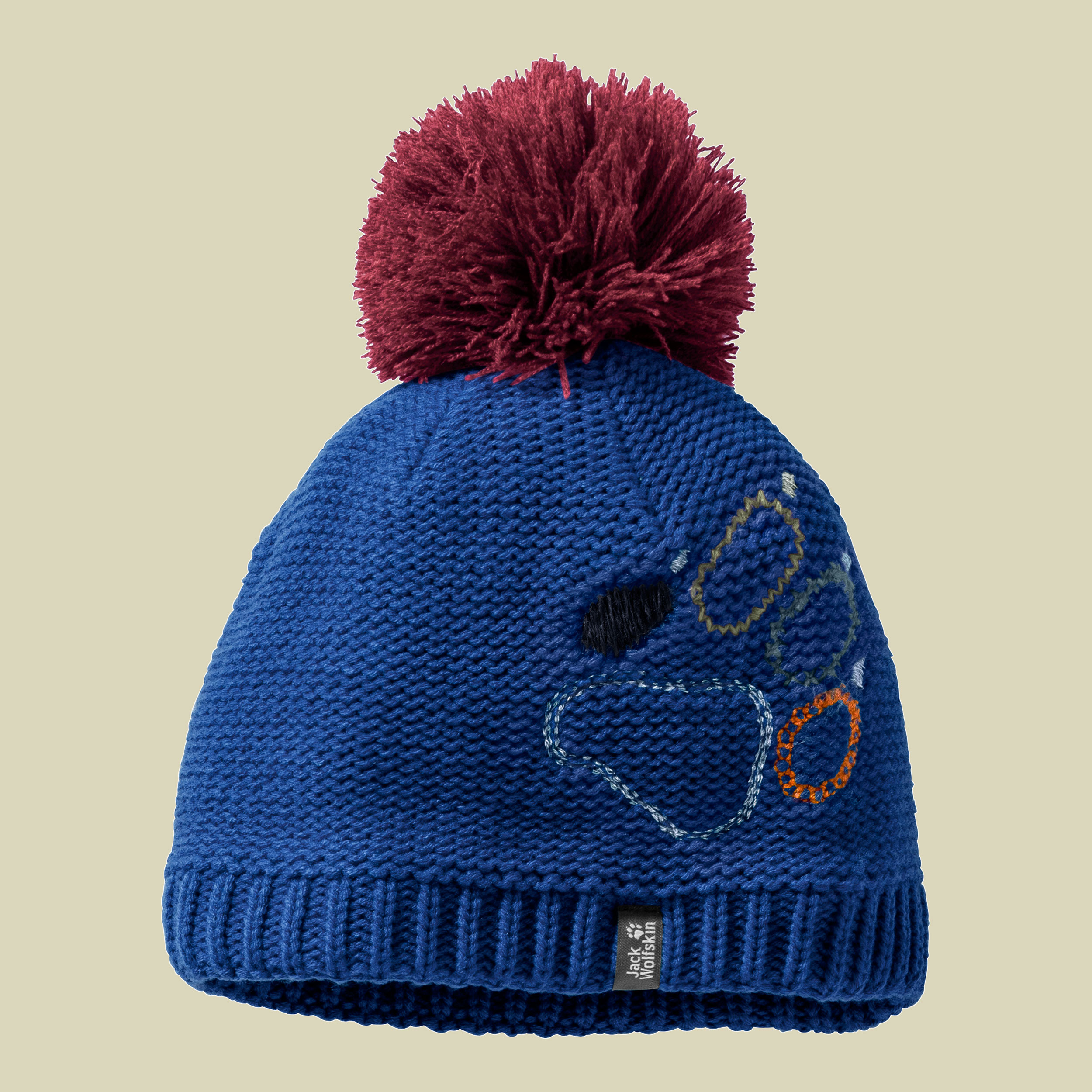 Paw Knit Cap Kids Größe M Farbe sapphire
