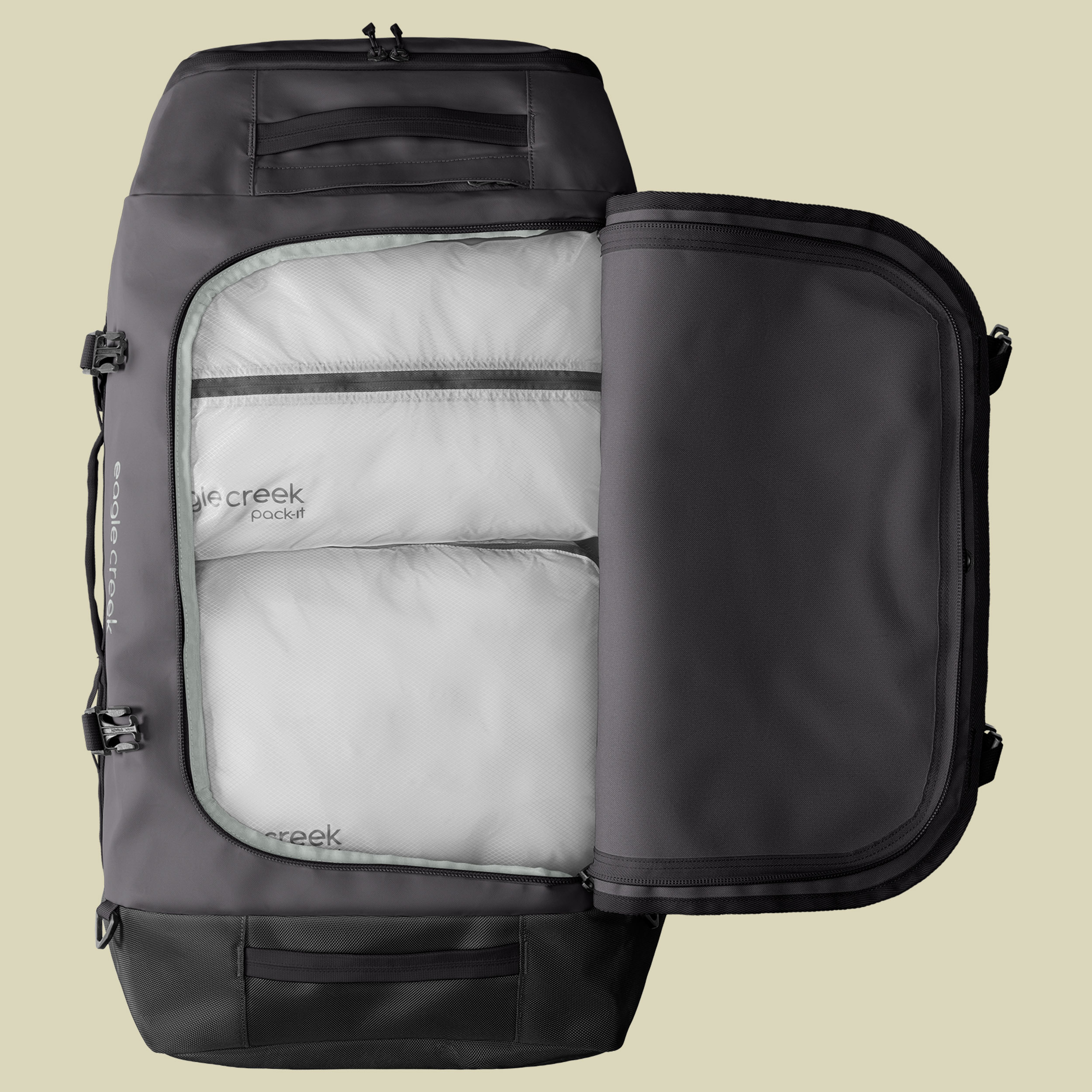 Cargo Hauler Rolling Duffel 110L schwarz - black