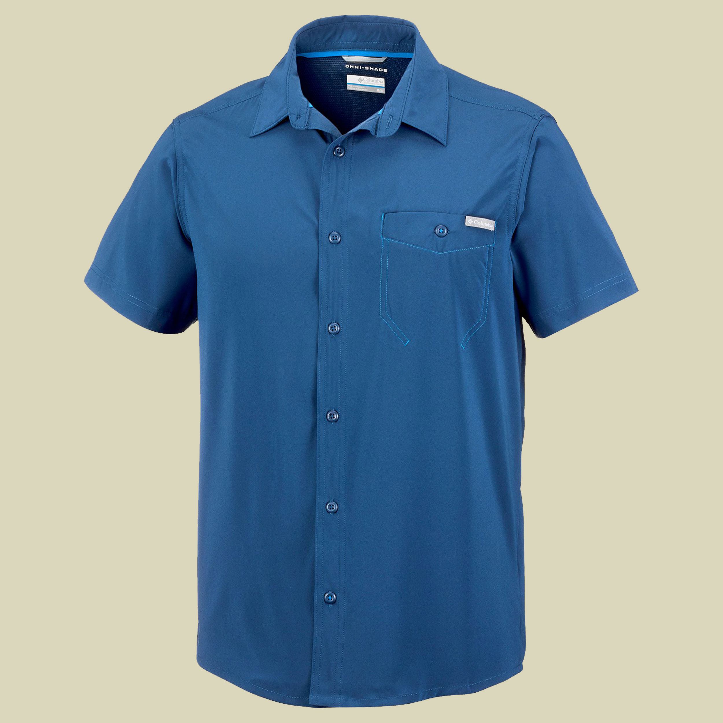 Triple Canyon Solid Short Sleeve Shirt Men Größe S Farbe carbon