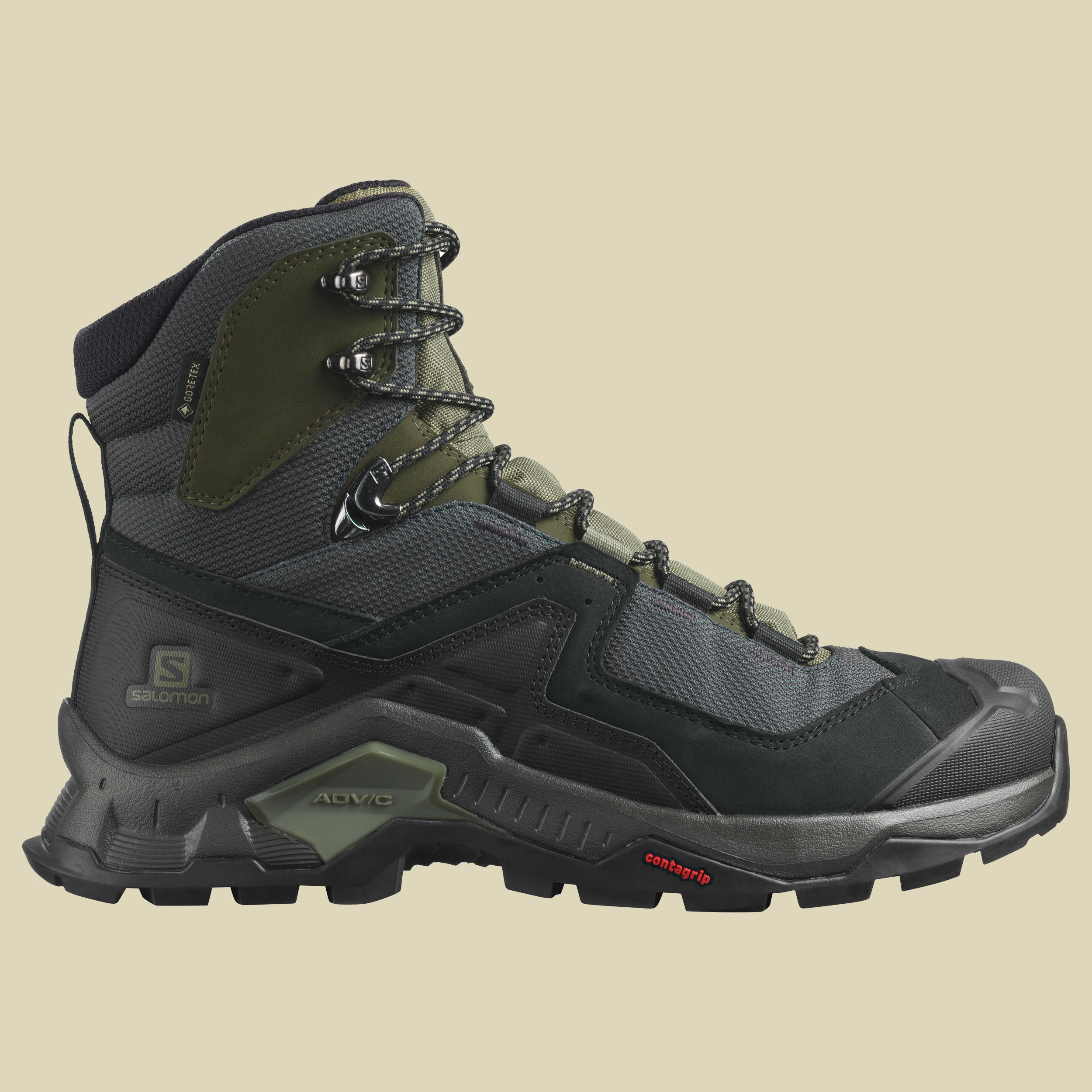 Quest Element GTX Men Größe UK 11,5 Farbe black/deep lichen green/olive night