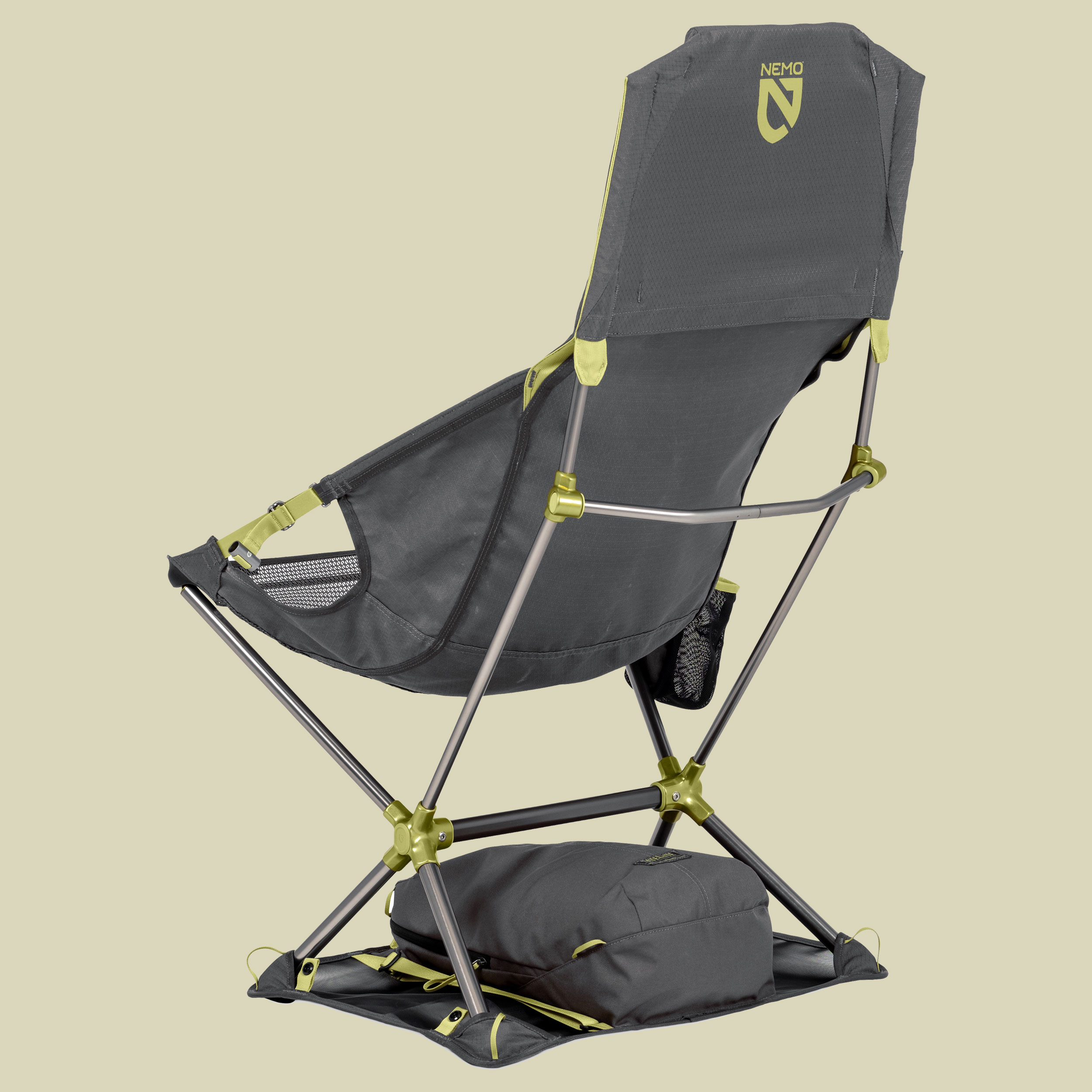 Satellite Reclining Camp Chair - goodnight gray