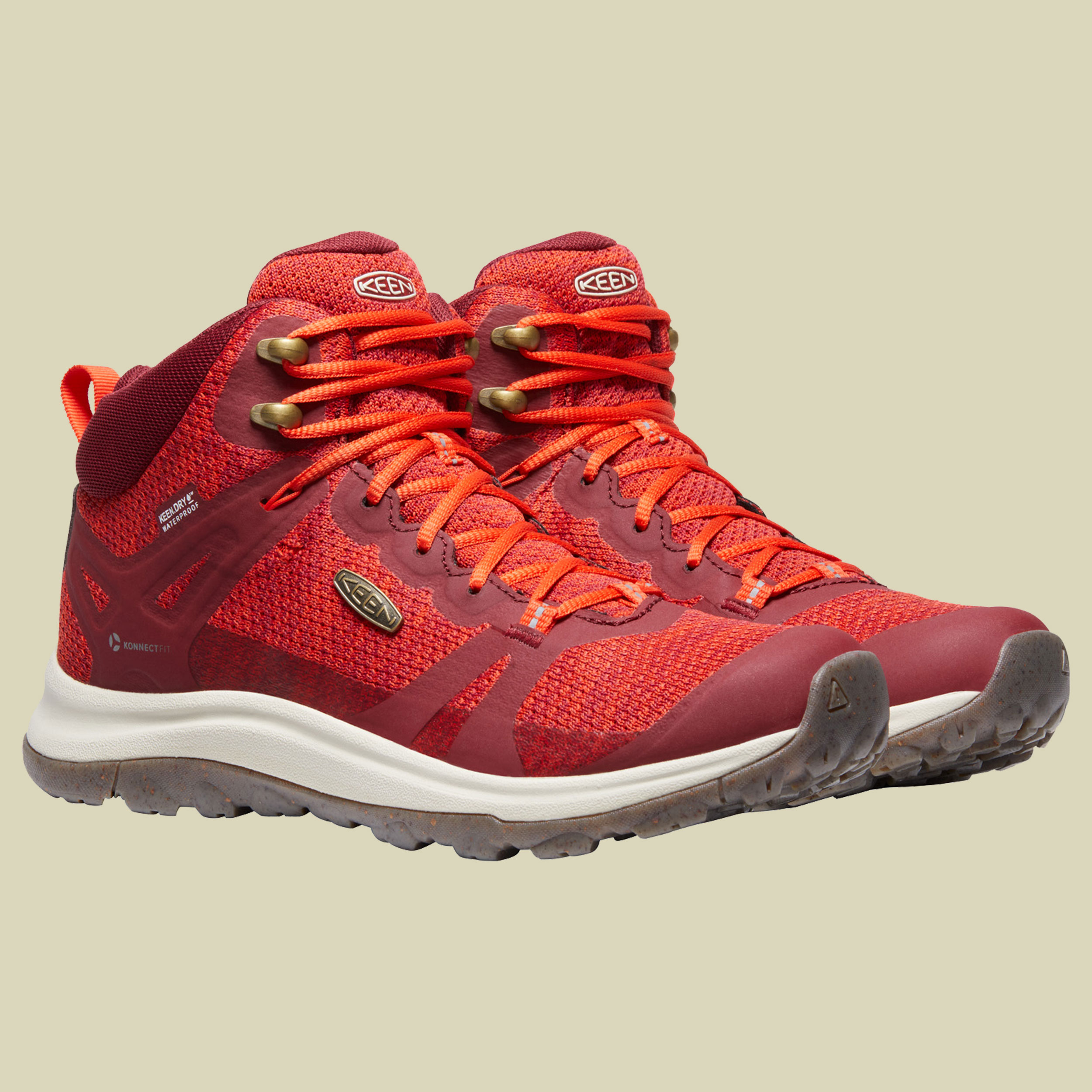 Terradora II Mid WP Women Größe UK 7 Farbe rhubarb/jam