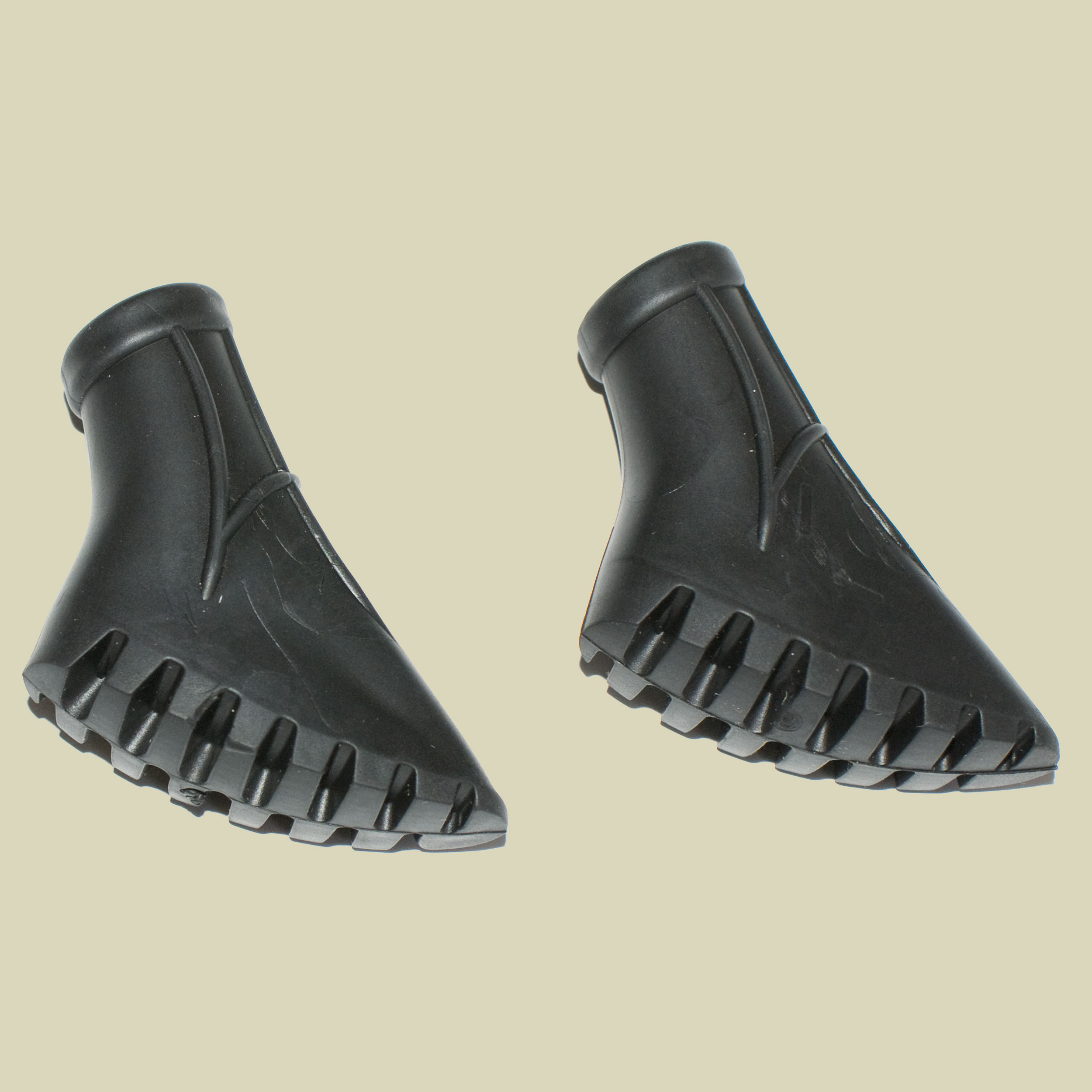 Nordic Walking Grip Pad Paar Farbe: schwarz/silber