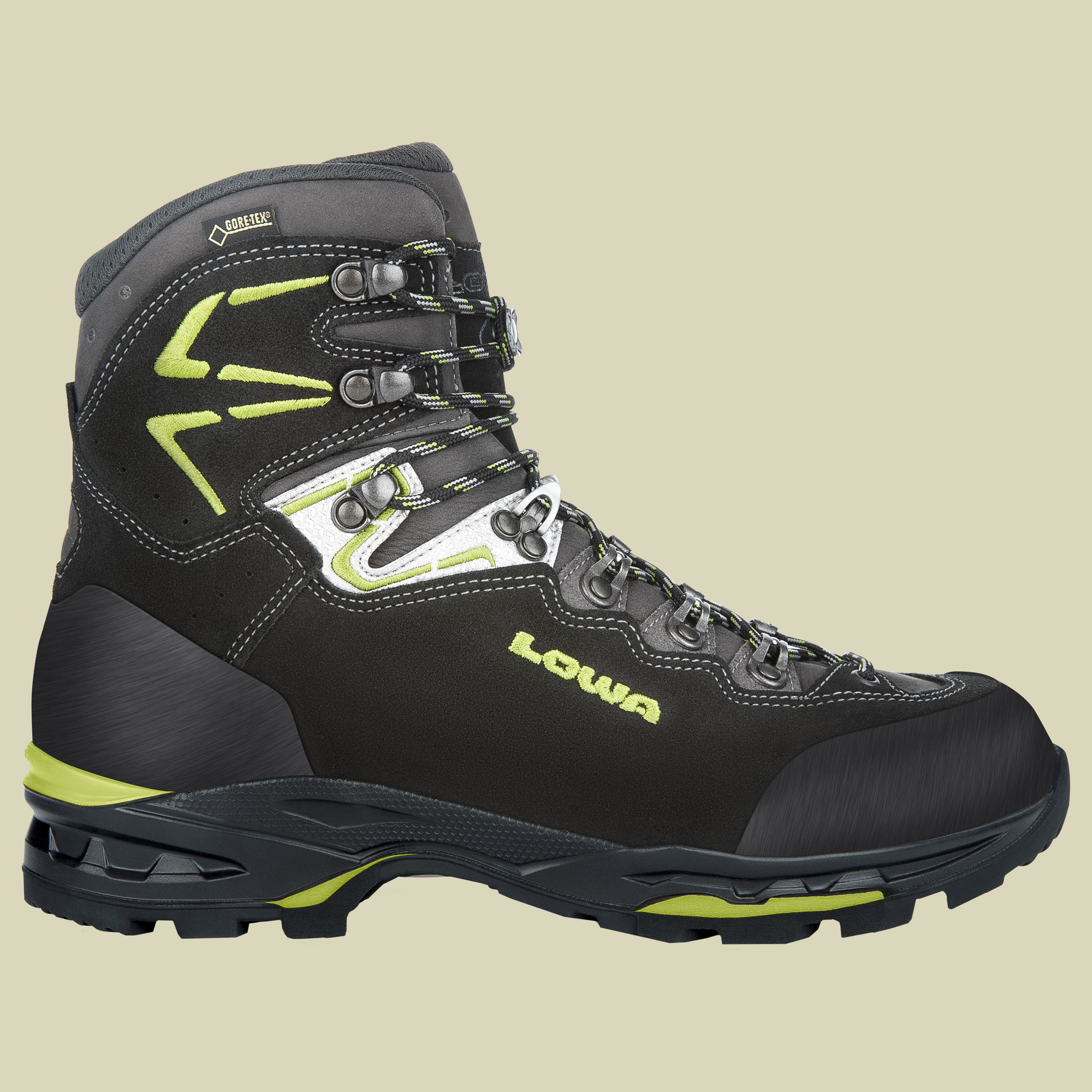 Ticam II GTX Wide Men Größe UK 7,5  Farbe schwarz/grün