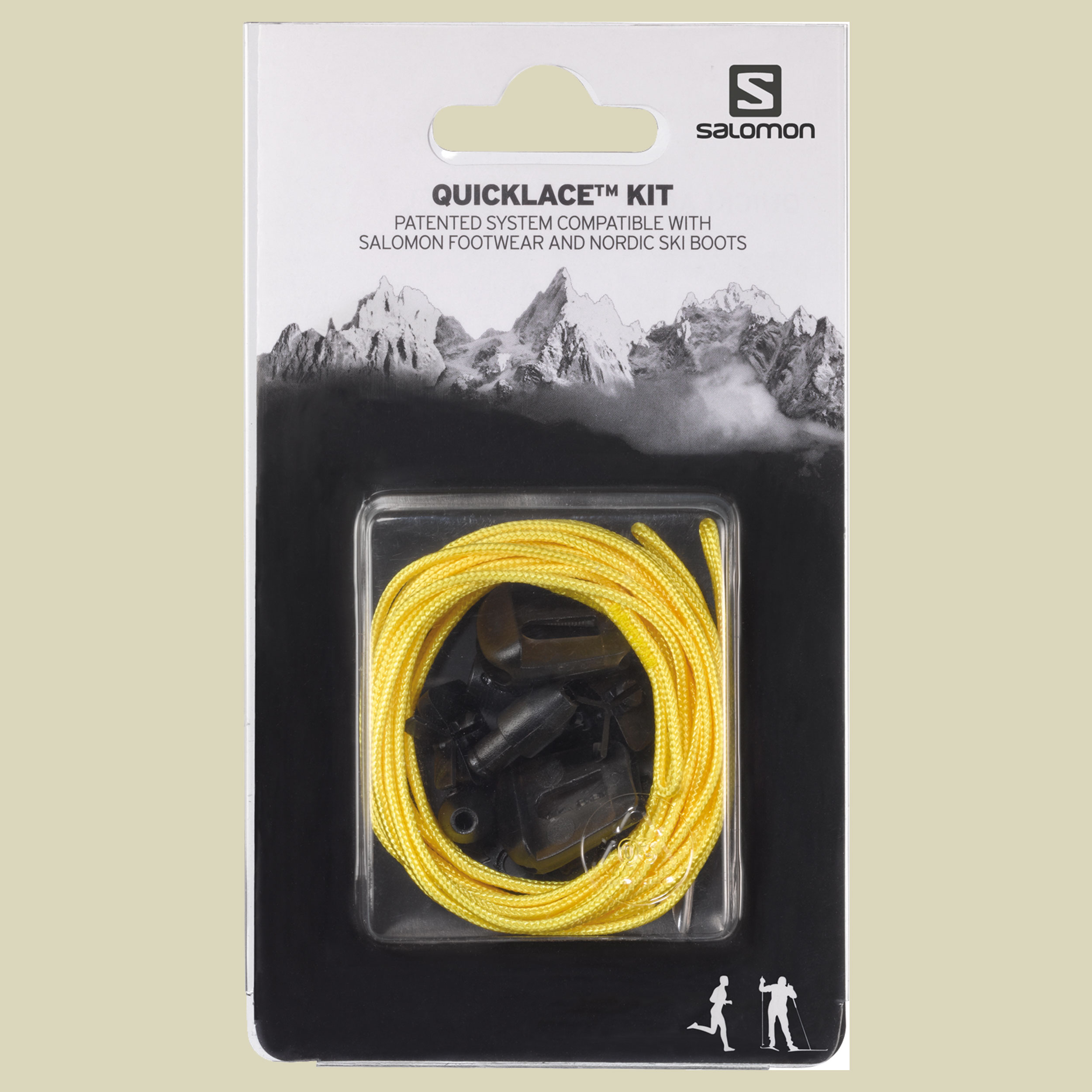 Quicklace Kit Größe one size Farbe yellow