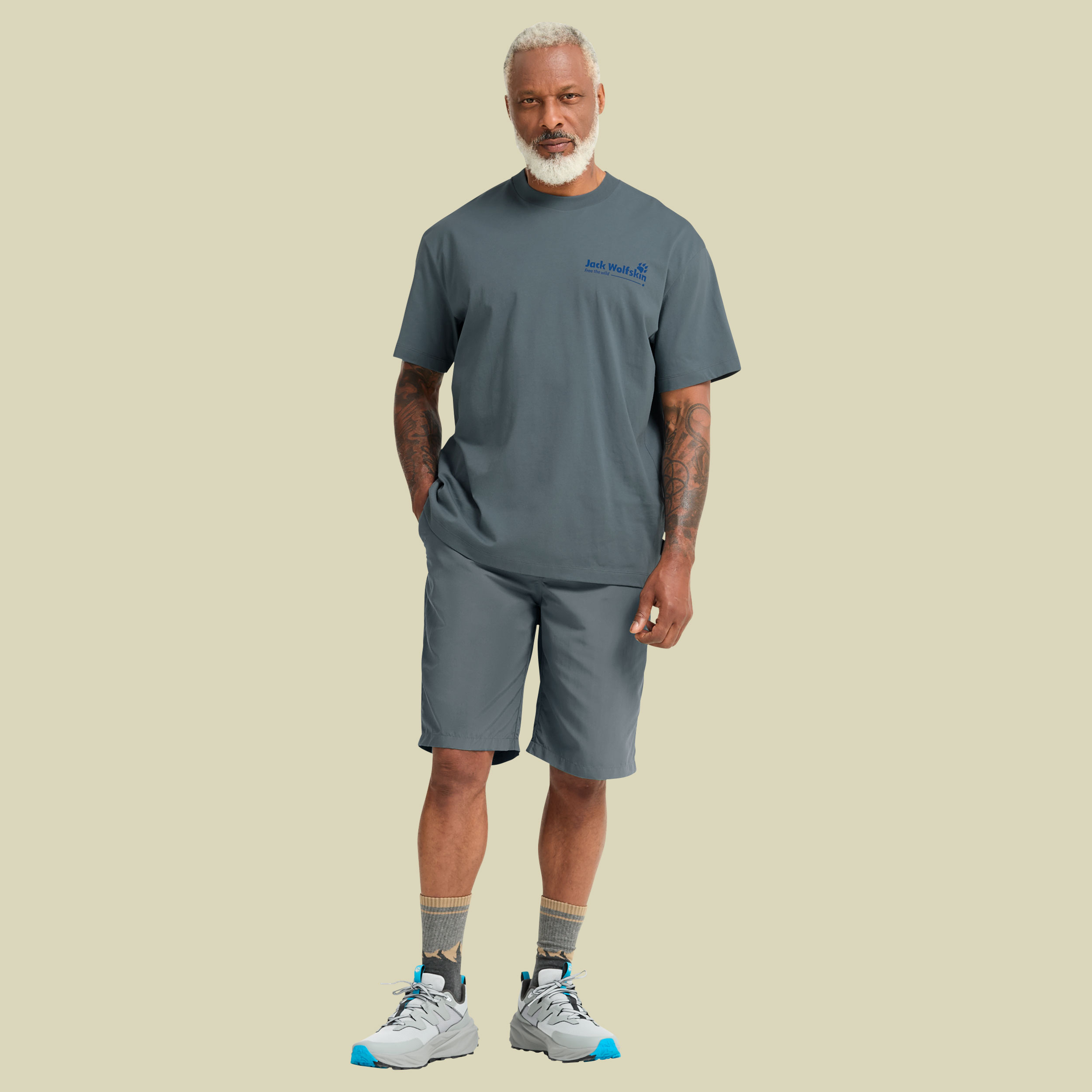 Duneland Shorts Men 56 grau - grey odessa