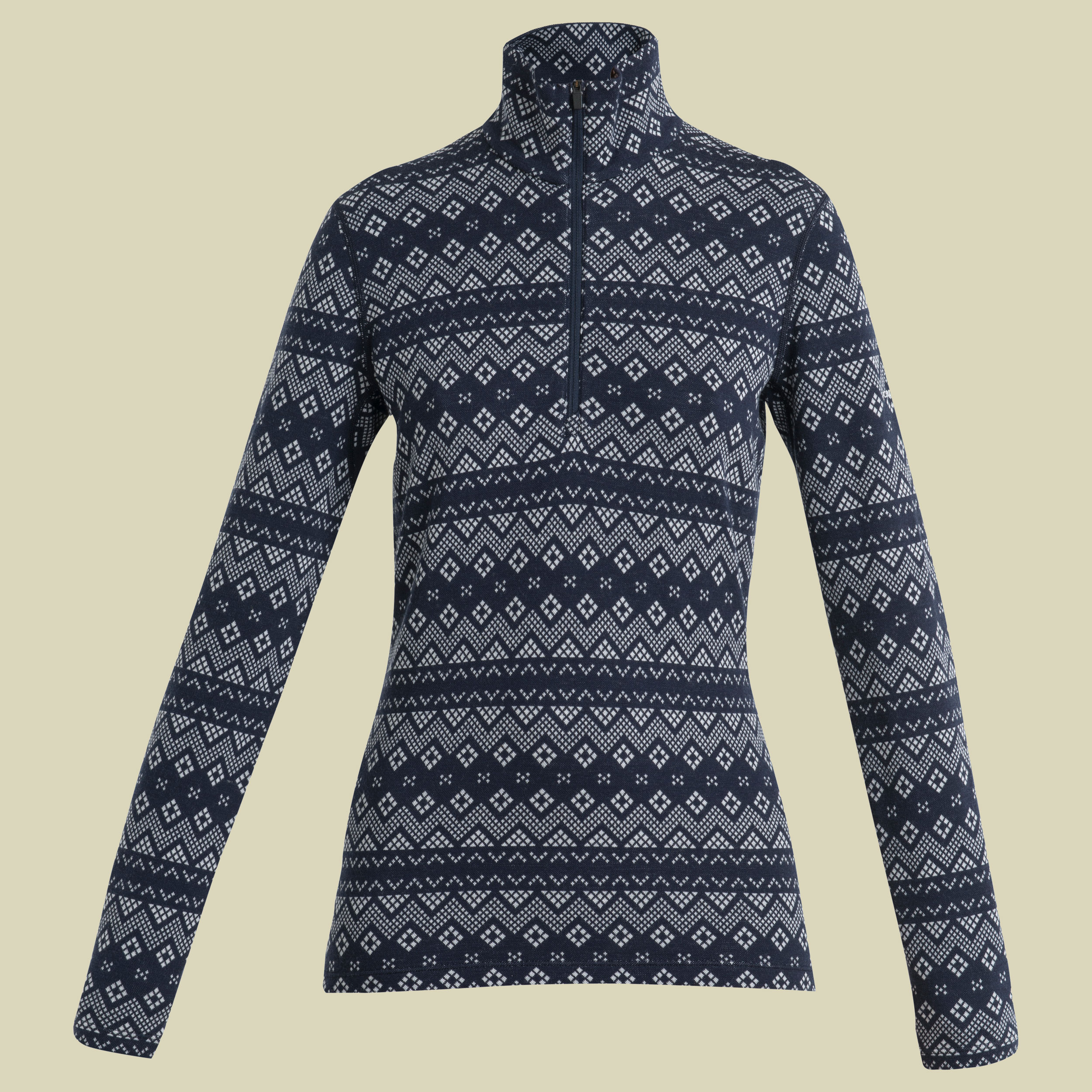 Merino 260 Vertex LS Half Zip First Snow Women Größe L  Farbe midnight navy/snow/j