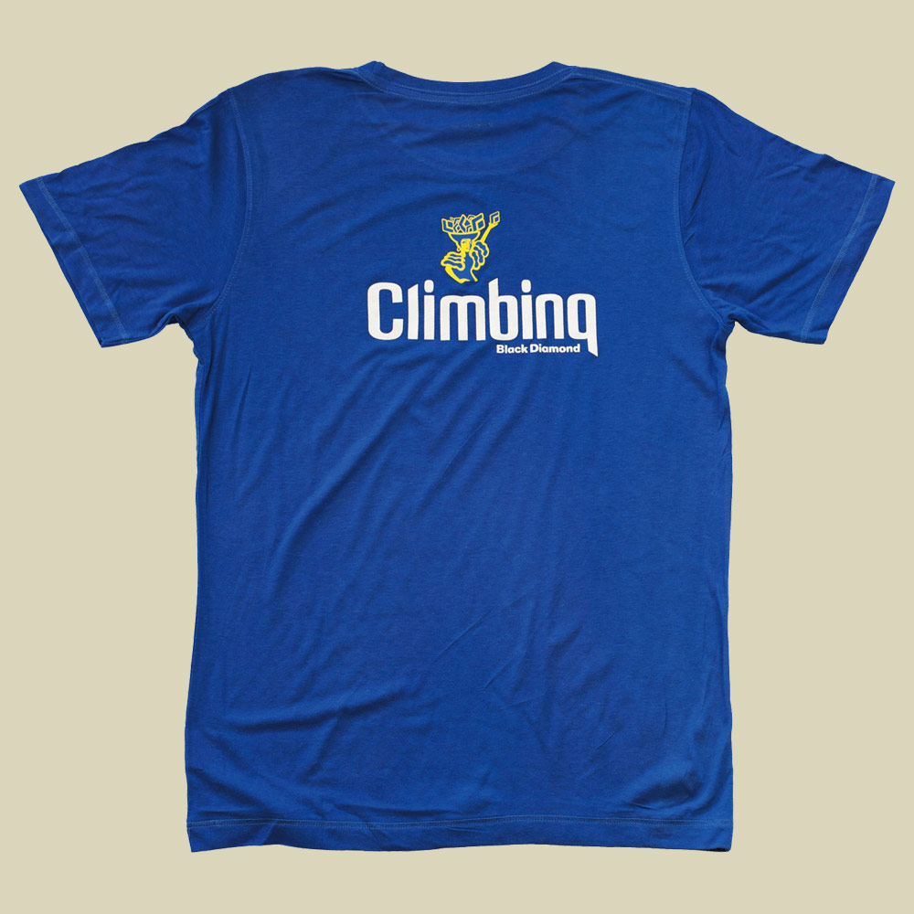 Climbing Tee Men Größe S Farbe cobalt