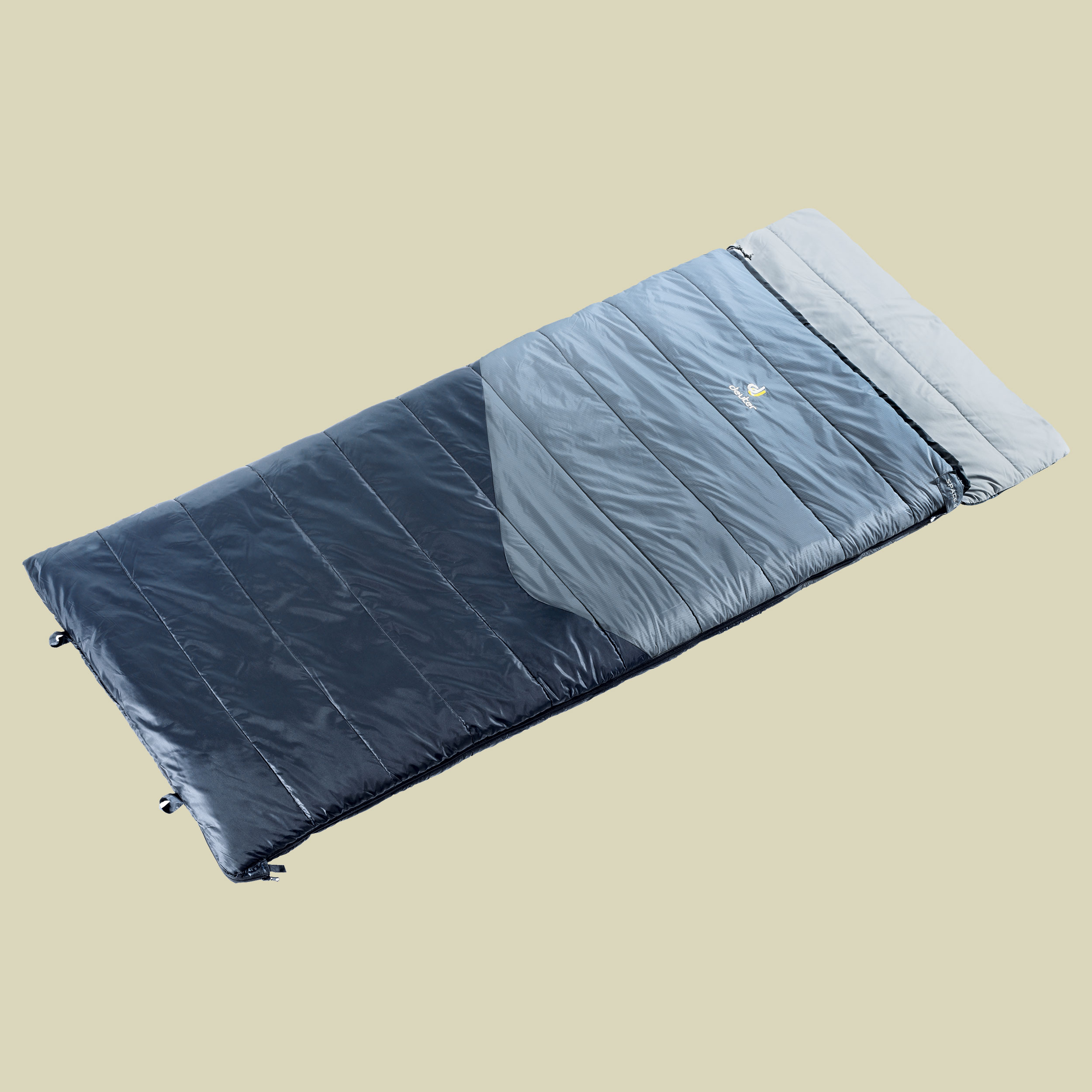Space II Länge 195 cm + 35 cm, RV links Farbe titan-black