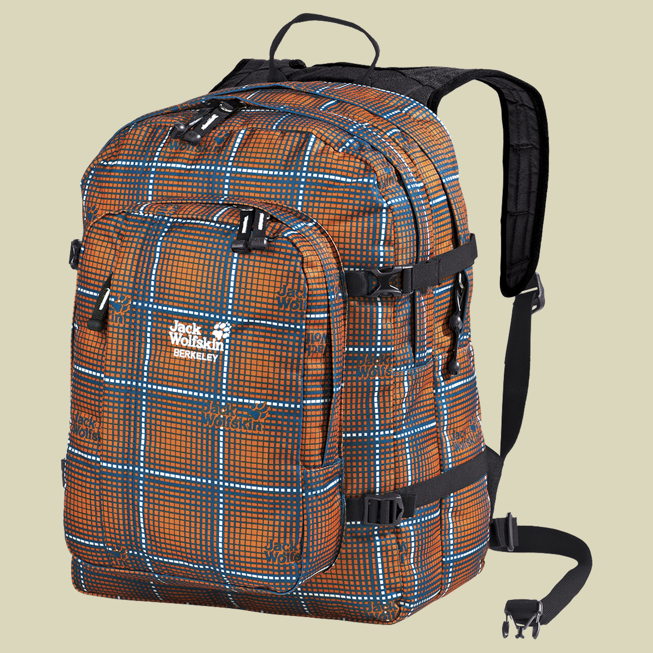 Berkeley Volumen 30 L Farbe orange flow checks