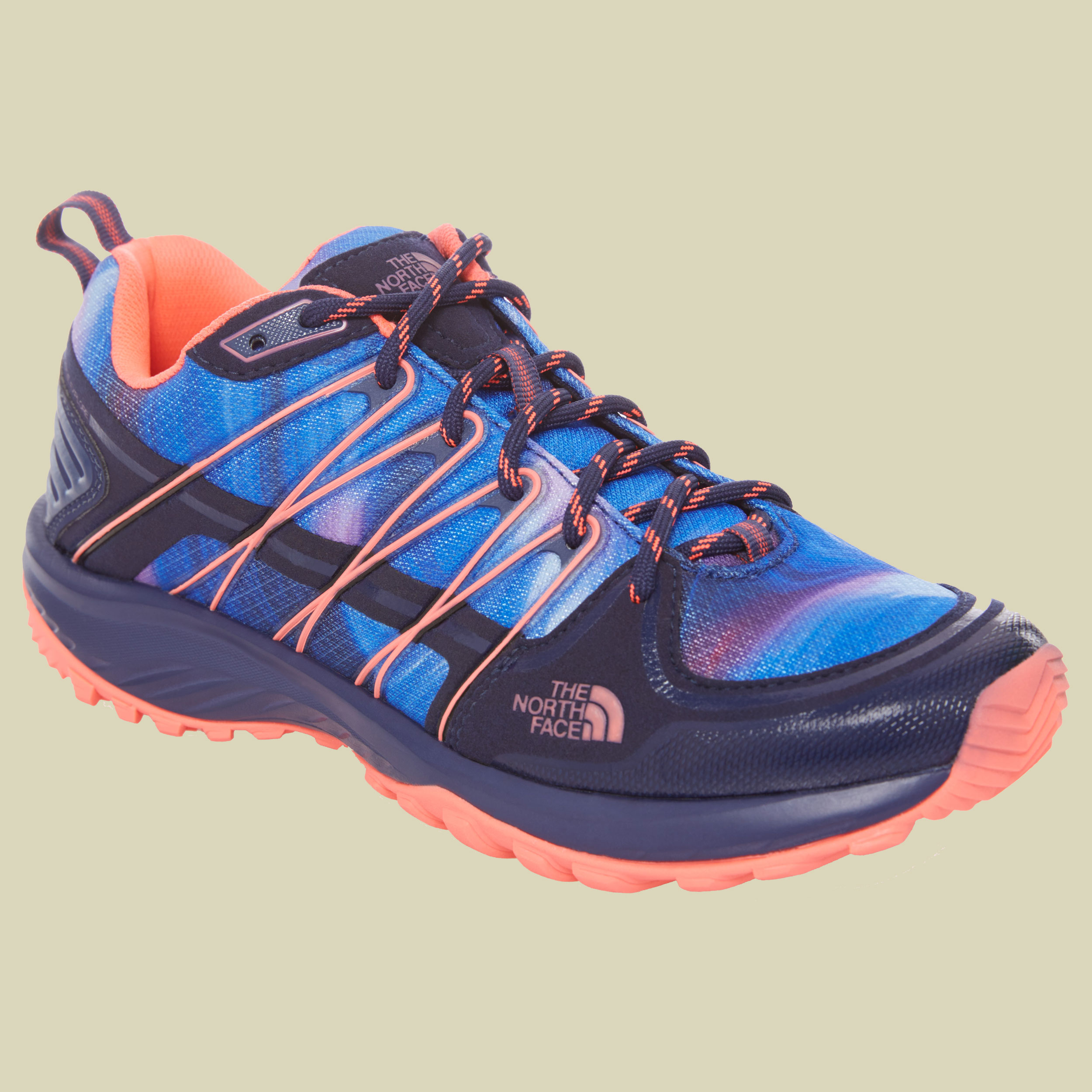 Litewave Explore Women Größe UK 4,5 Farbe patriot blue print/tropical coral