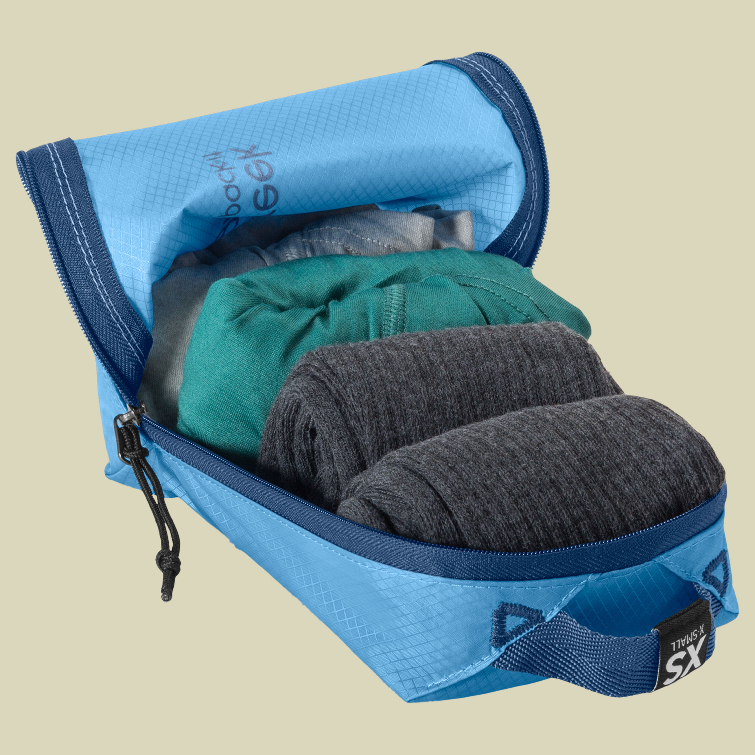 Pack-it Isolate Cube Set XS/S/M Set XS/S/M blau - blue dawn