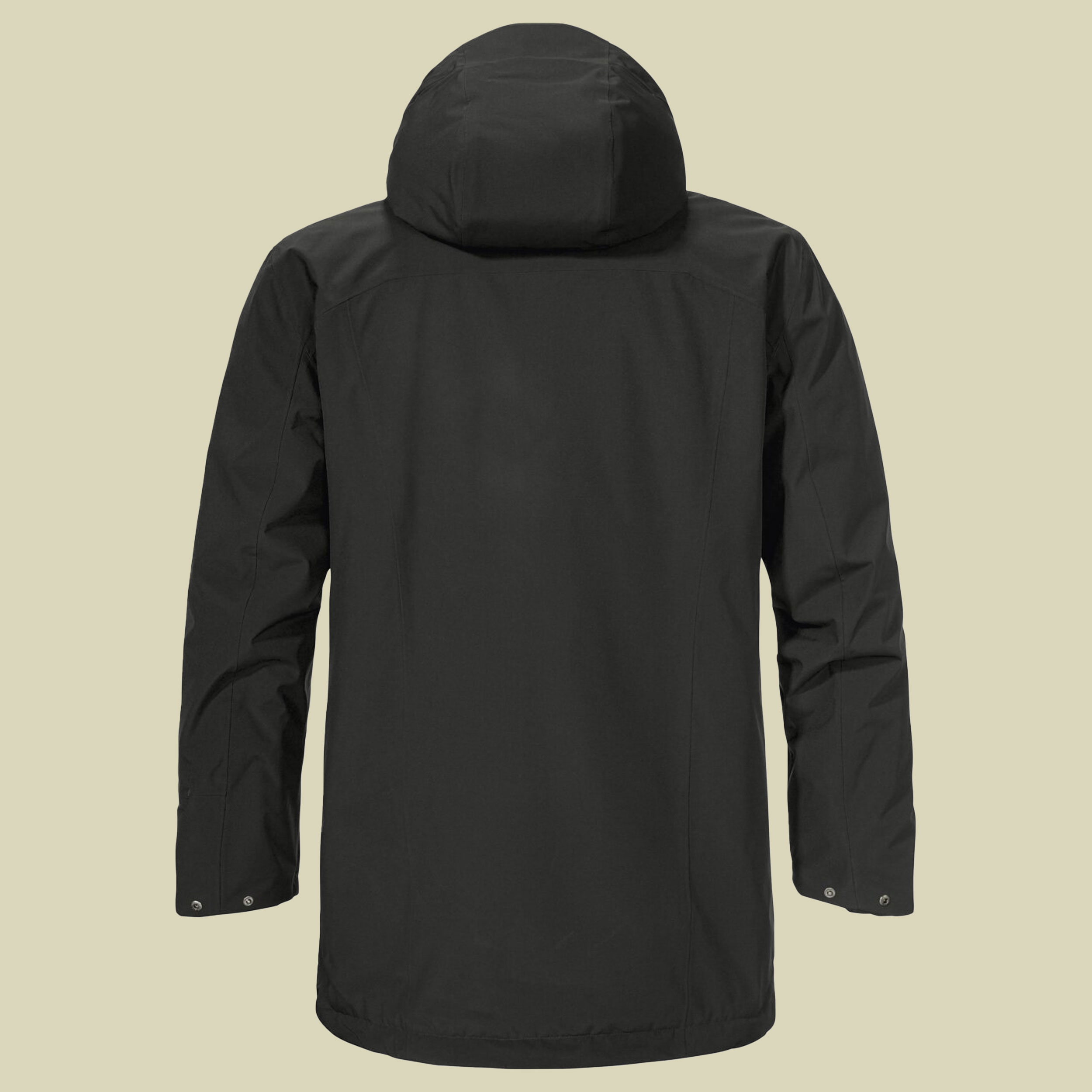 Urban Ins Parka Style Malkay Men 56 schwarz - black