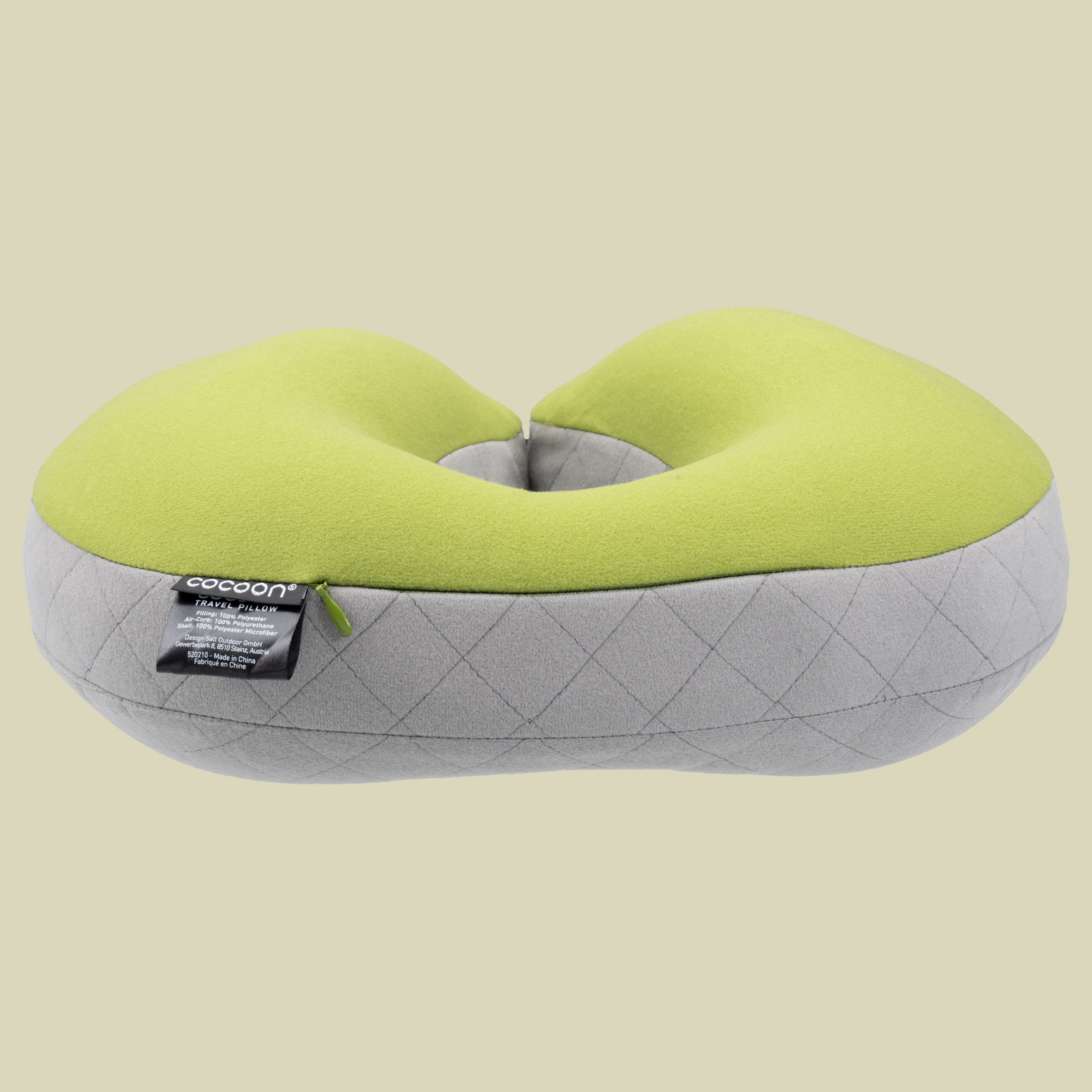 ergonomische Air-Core Nackenstütze wasabi/grey