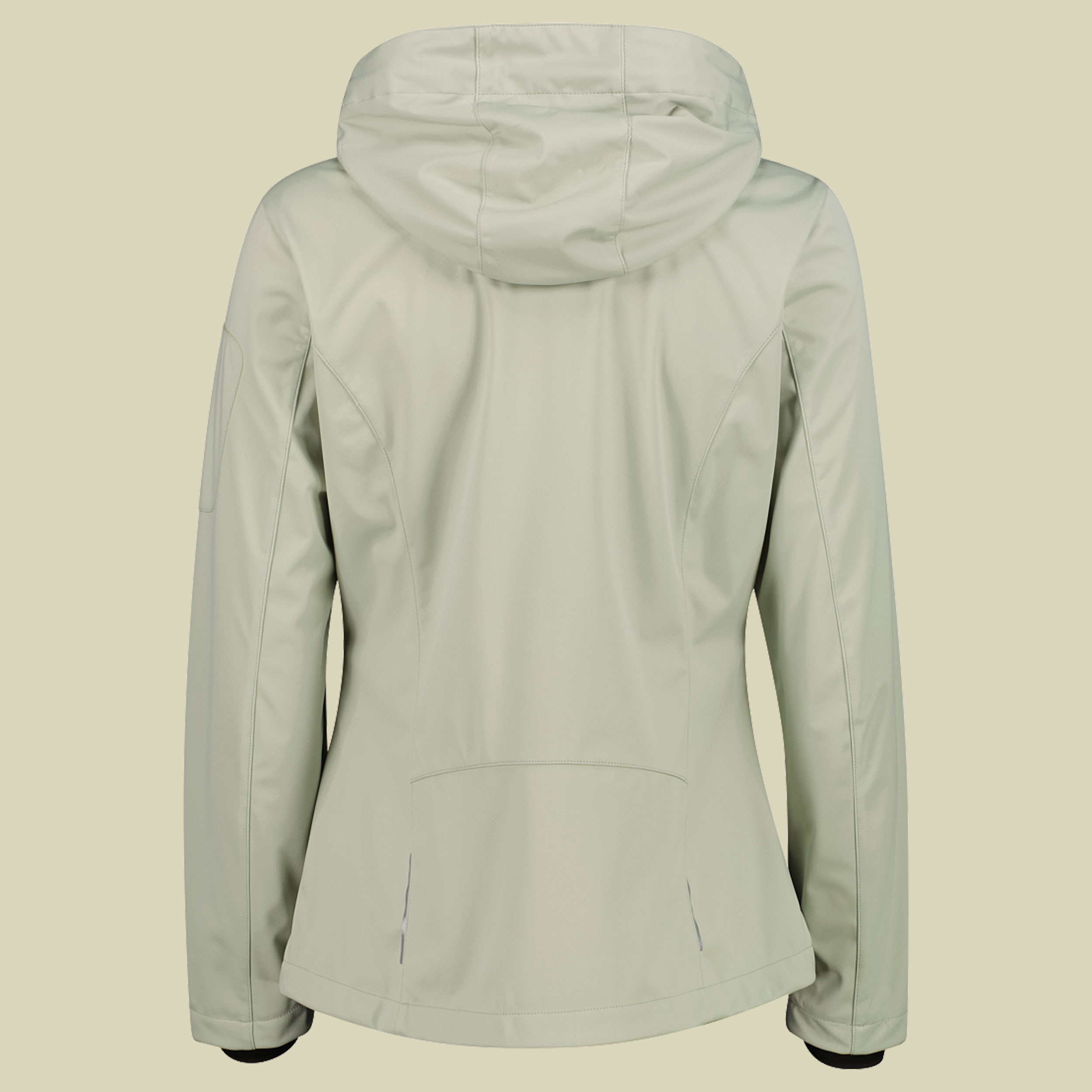 Woman Zip Hood Light Softshelljacke 39A5016 44 grün - Farbe pistacchio