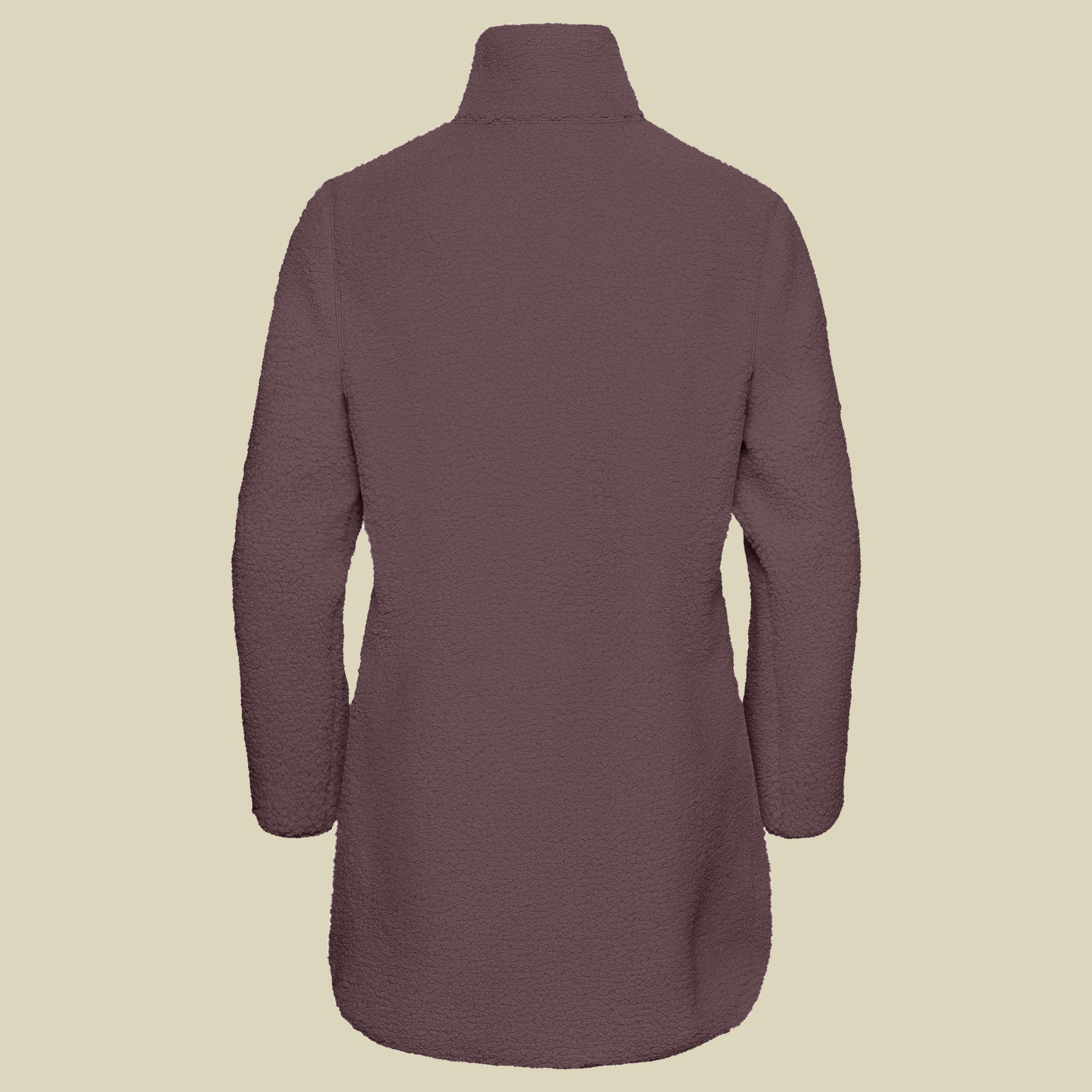 High Curl Coat Women XXL lila
