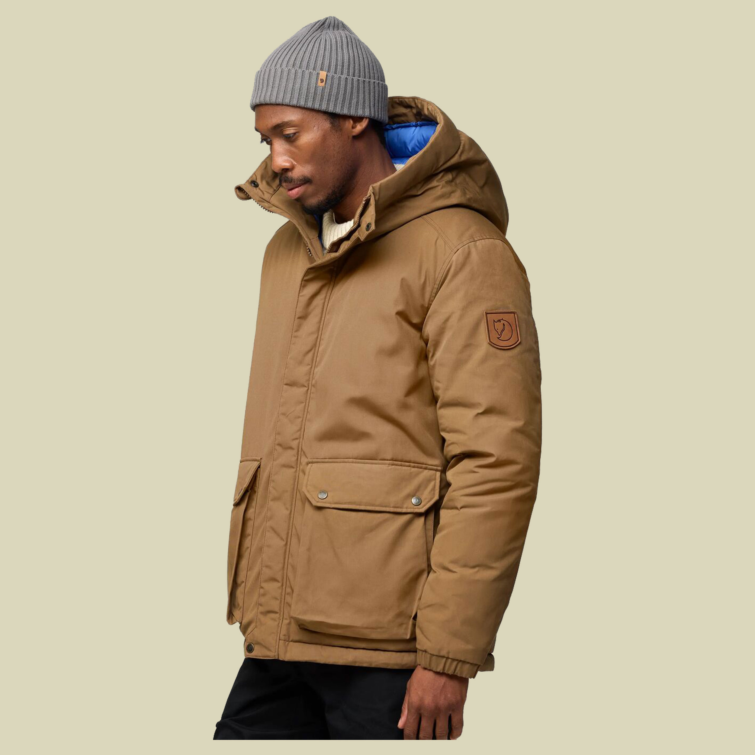 Övik Padded Jacket Men XL braun - wood brown