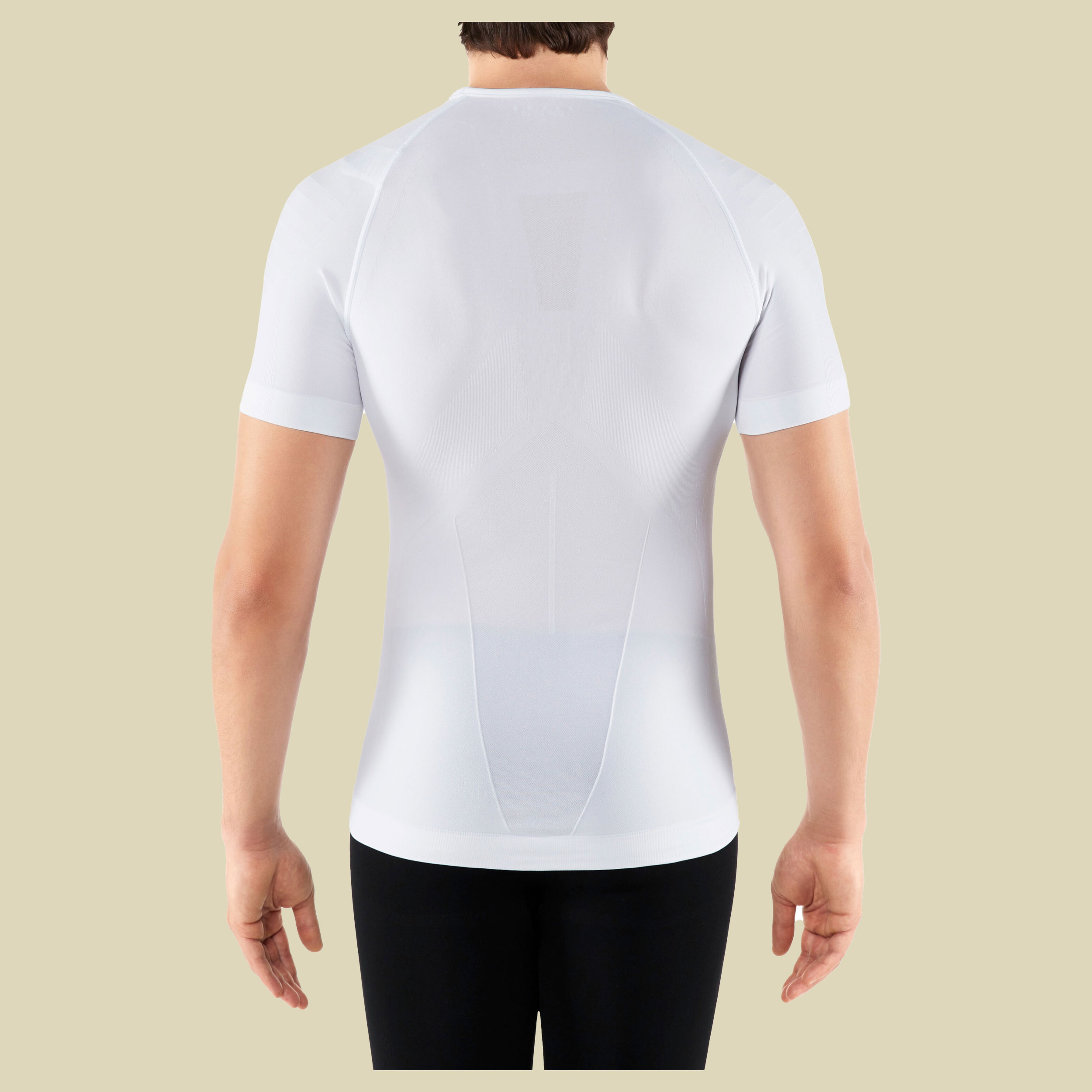 W Shortsleeved Shirt Tight Fit Men Größe S Farbe white