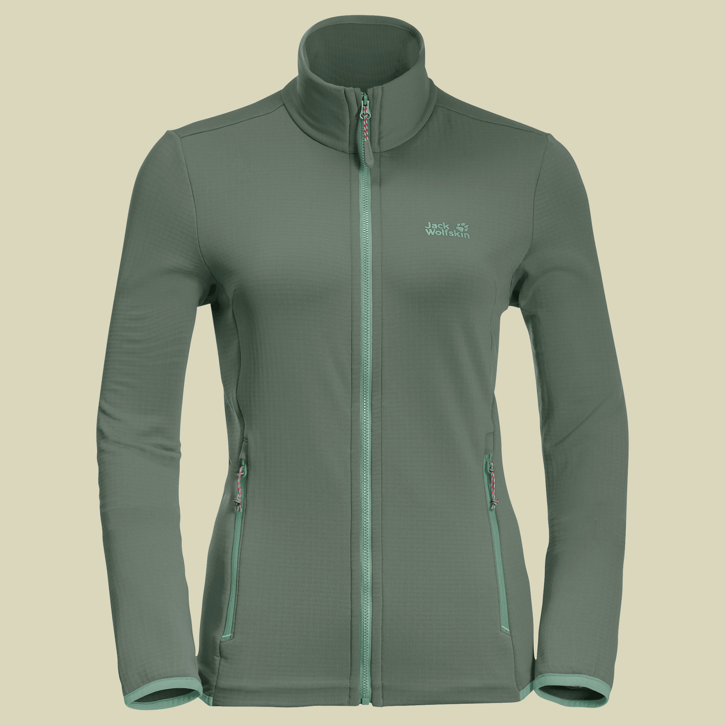 Peak Grid Fleece Women Größe XXL Farbe hedge green