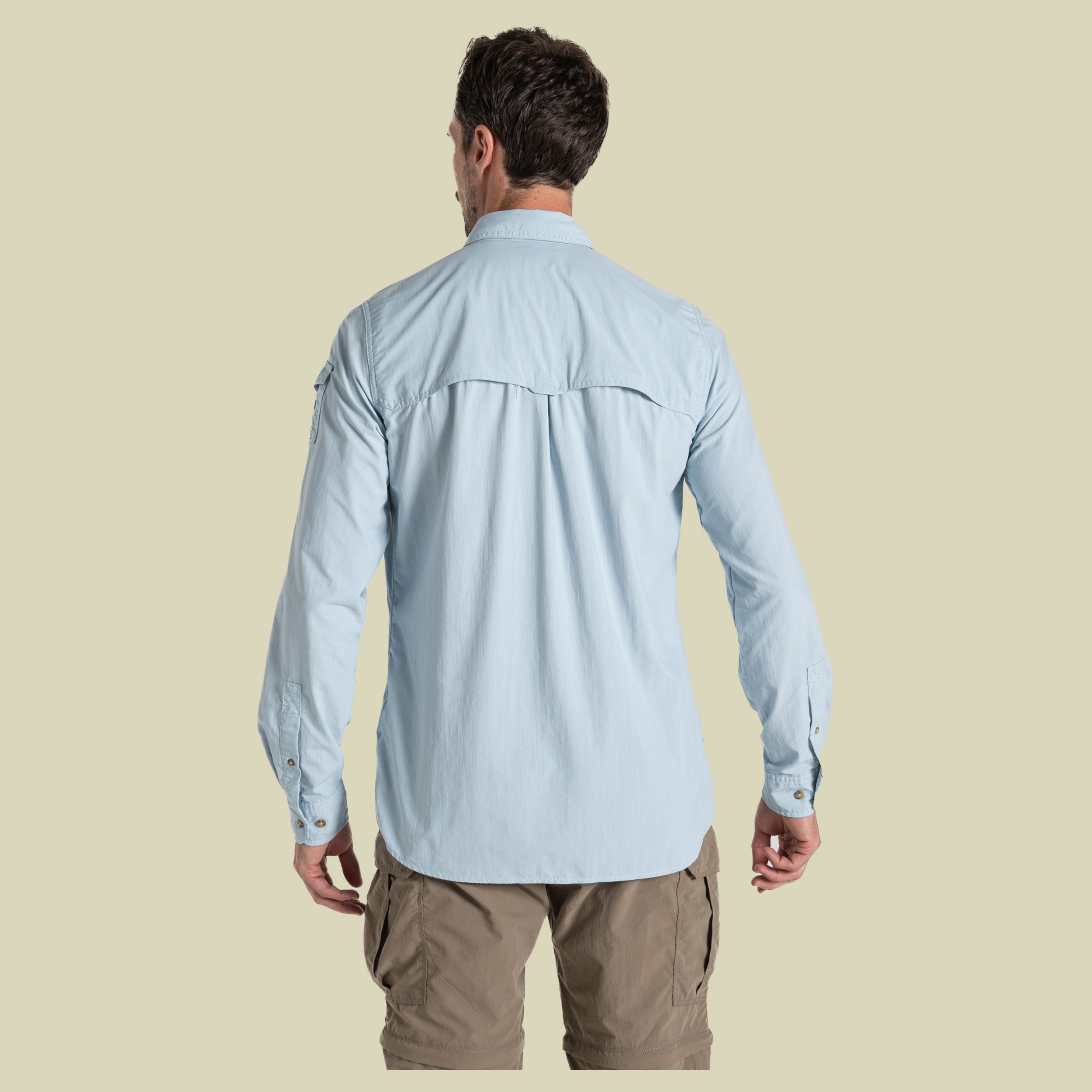 NosiLife Adventure Long Sleeved Shirt III Men XL blau - niagra blue