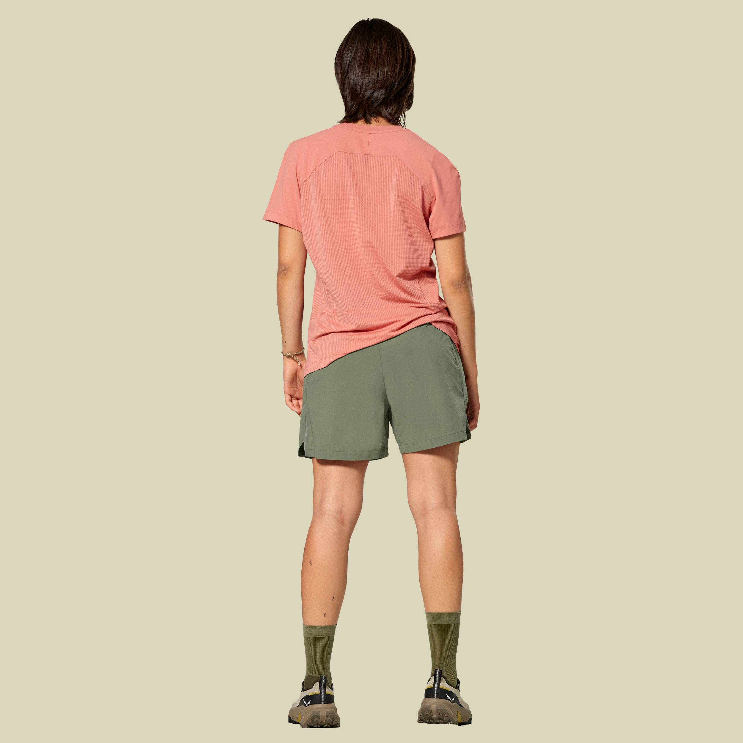 Pedroc DST Light Short Women 42 grün - Farbe faded green