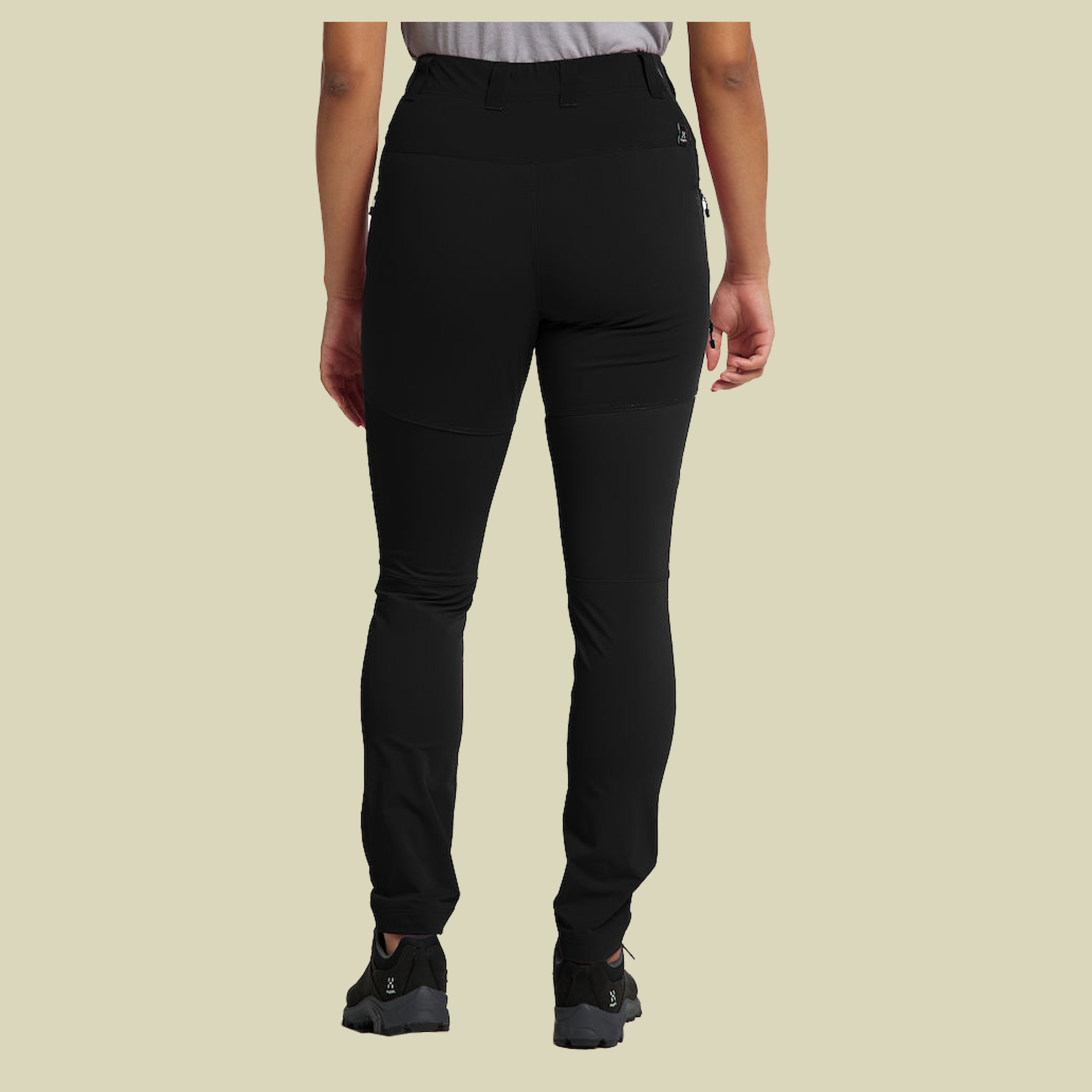 Mid Slim Pant Women Größe 44 Farbe true black