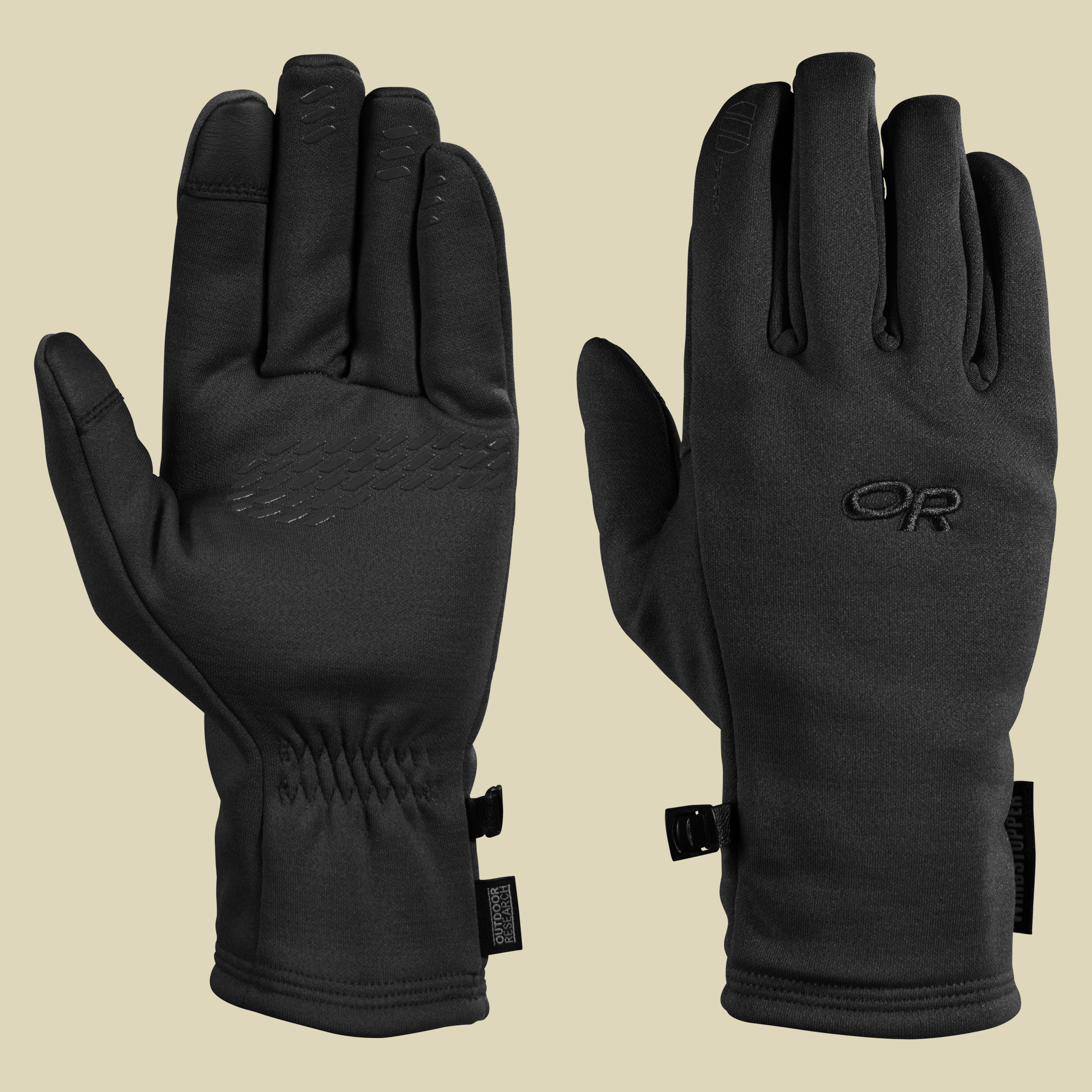 Backstop Sensor Gloves Men Größe S Farbe black