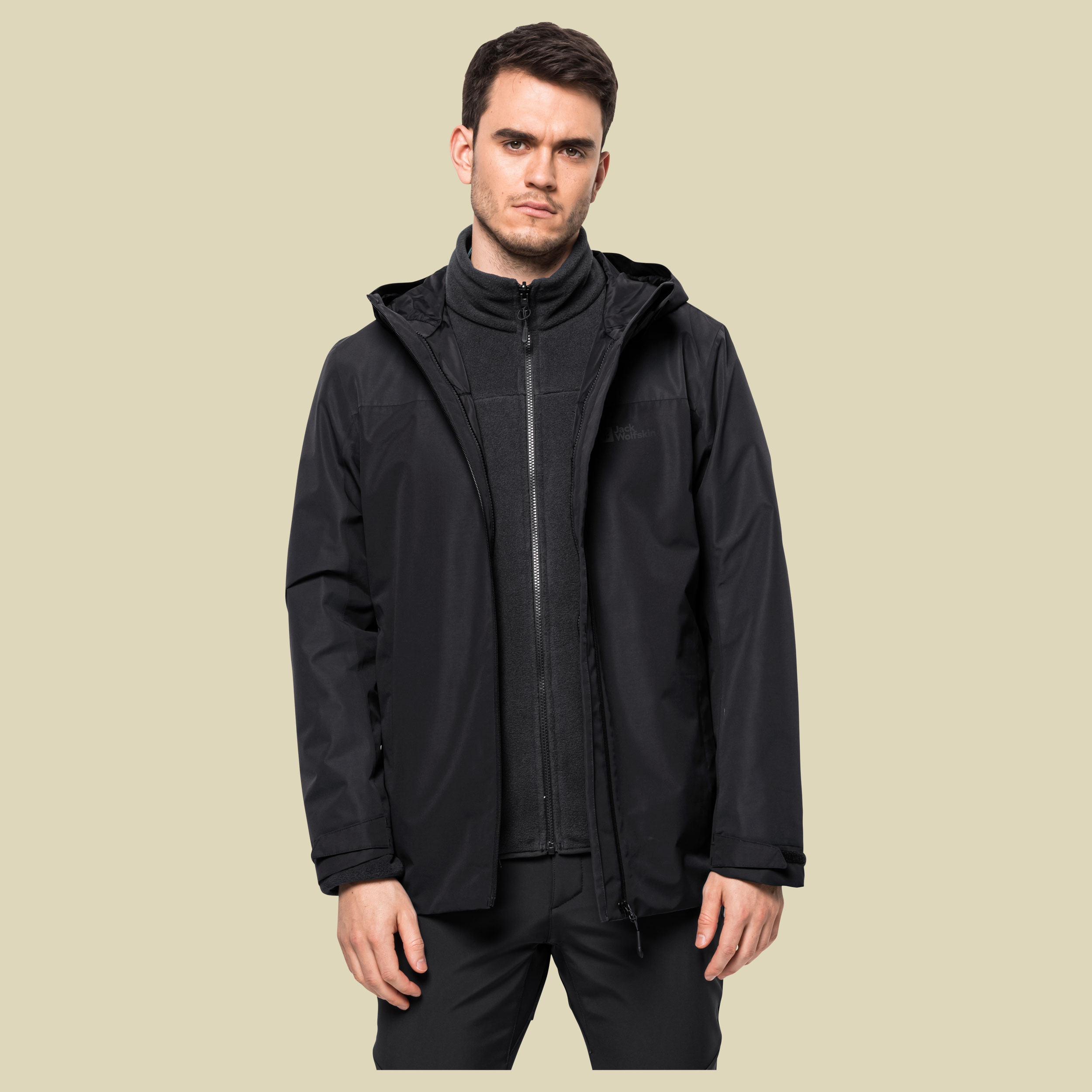 Taubenberg 3in1 Jacket Men Größe L  Farbe black