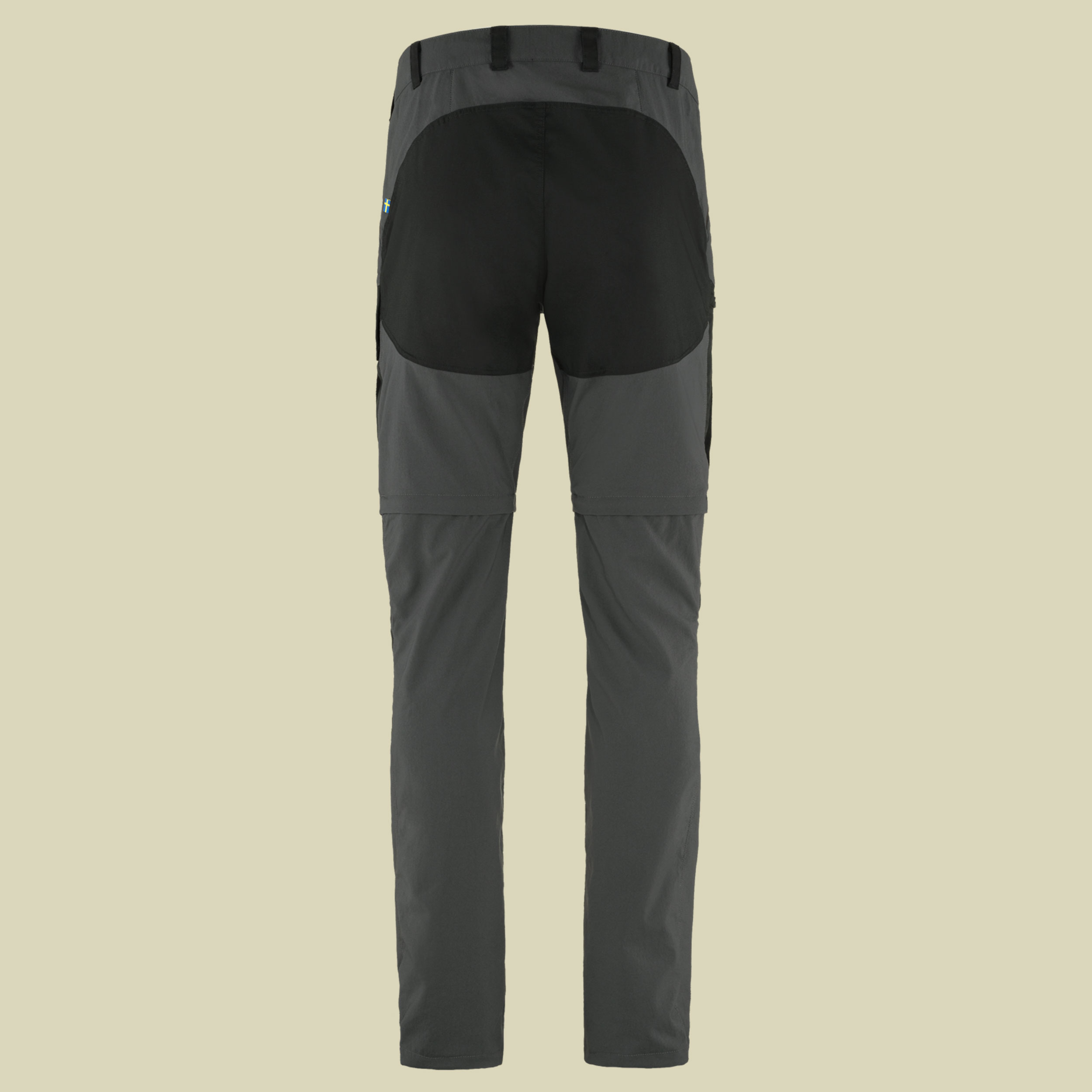 Abisko Midsummer Zip Off Trousers Men Größe 56 Farbe dark grey/black