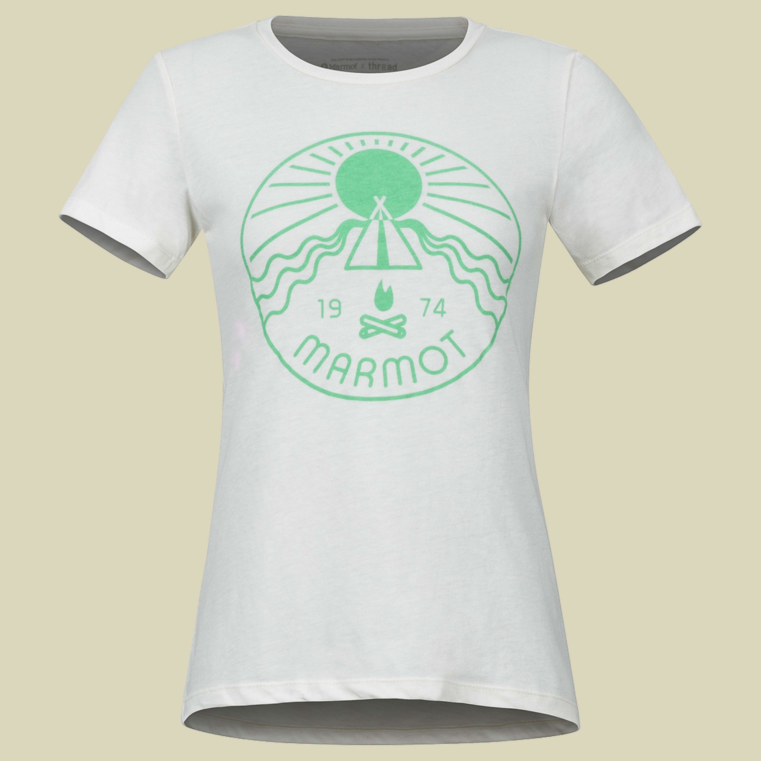 Prism Tee SS Women Größe S Farbe turtledove heather