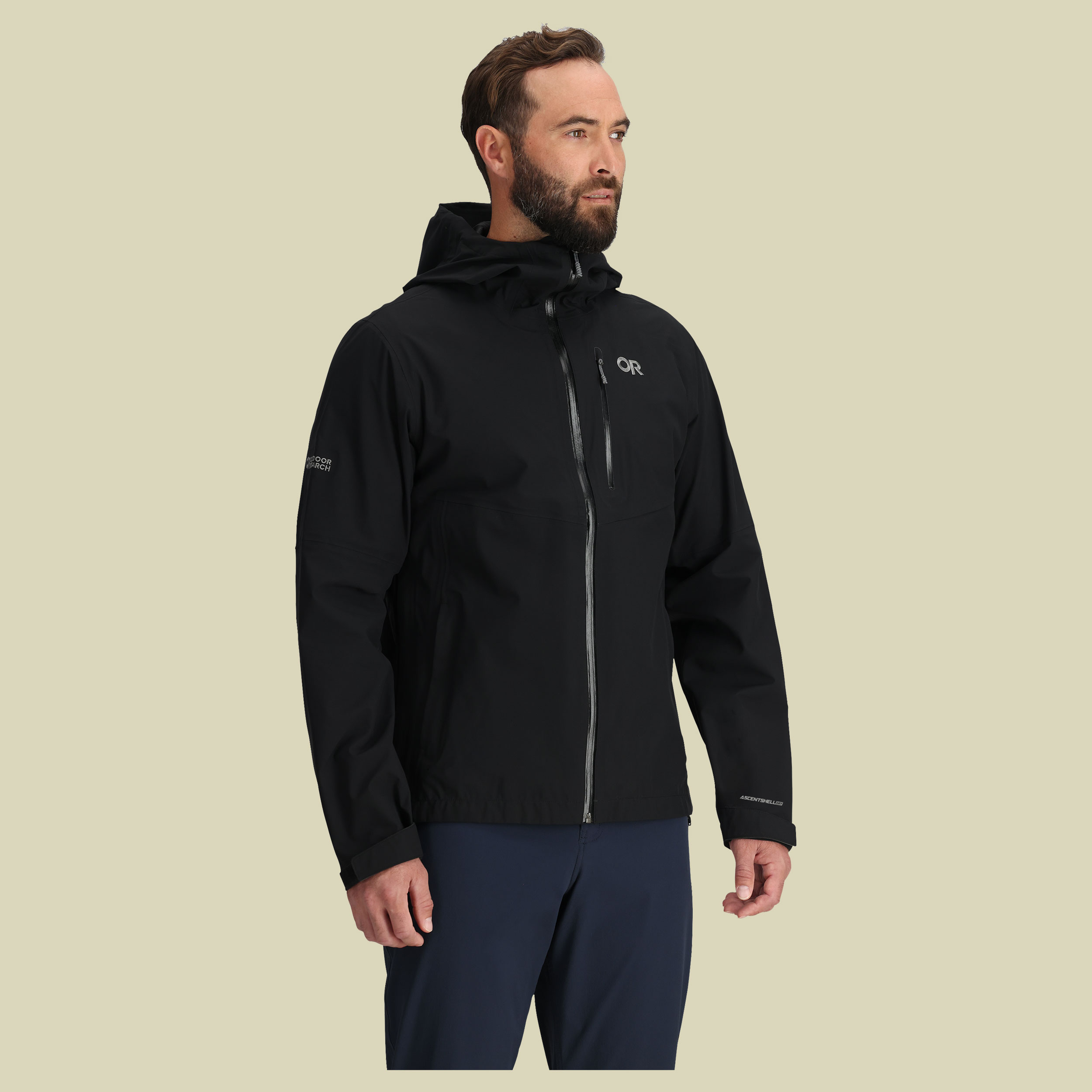 Men`s Foray 3L Jacket XXL schwarz - black