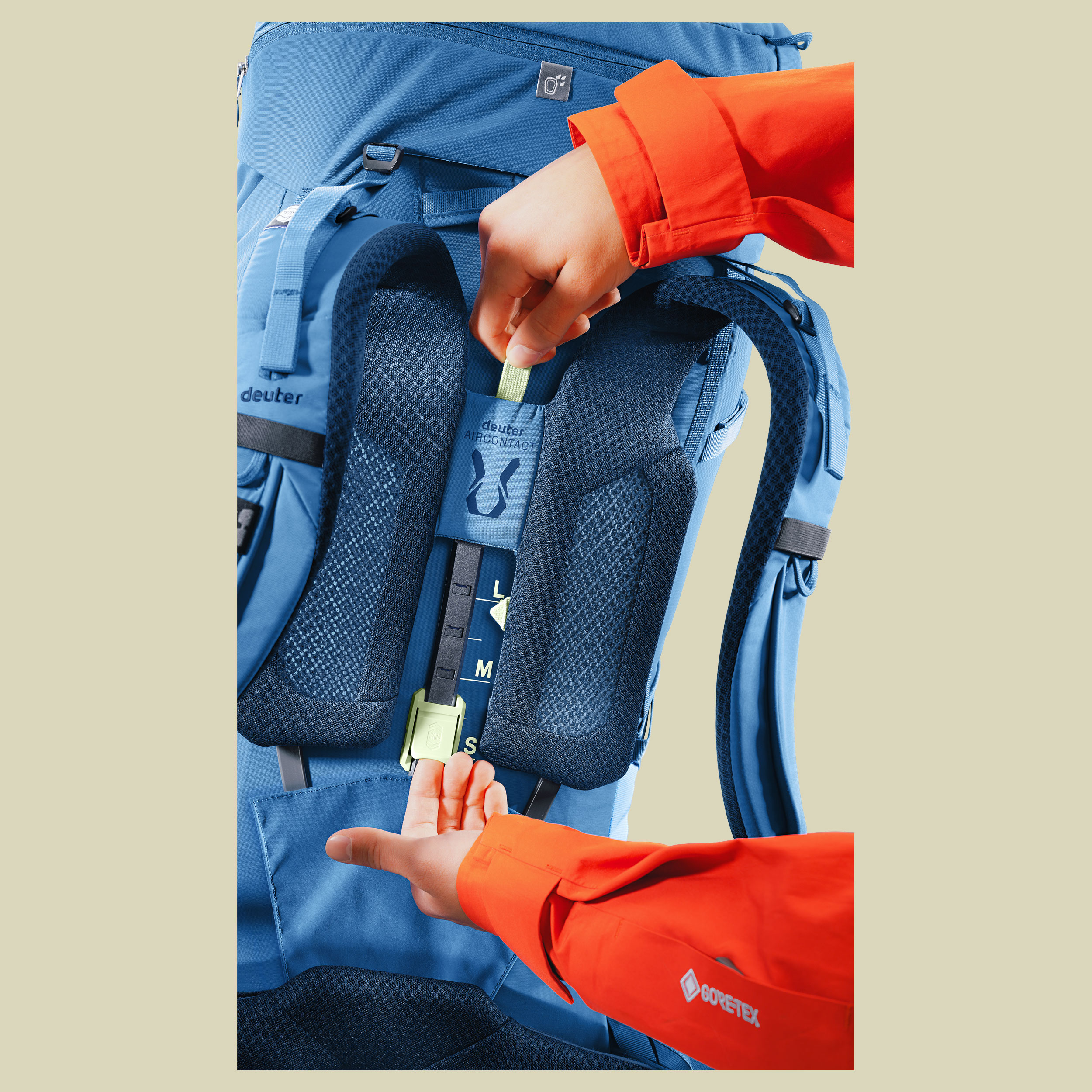 Aircontact Core 60+10 60 + 10 blau - baltic-nightblue