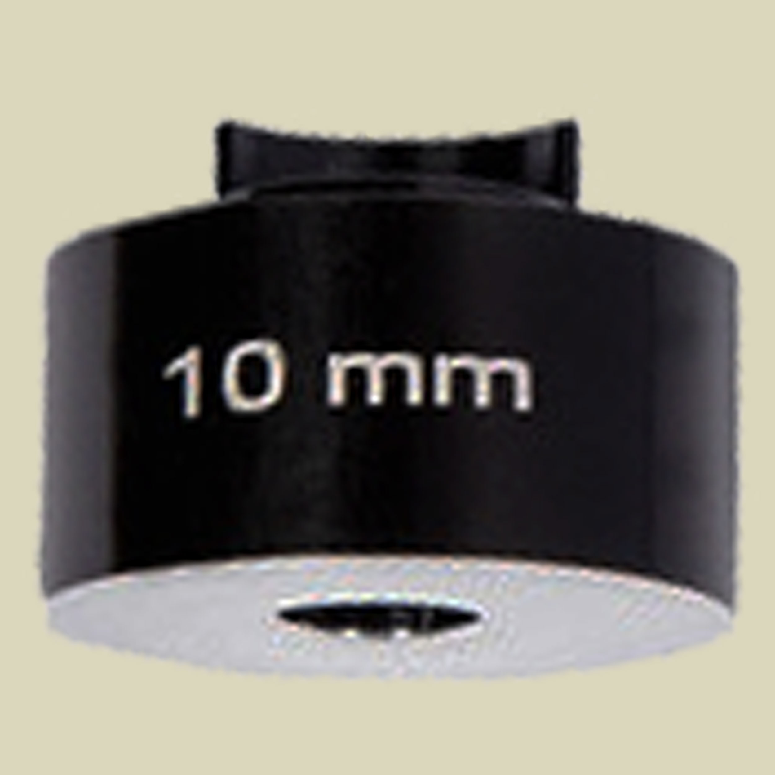 Ausfallenden Adapter 10mm farbe schwarz