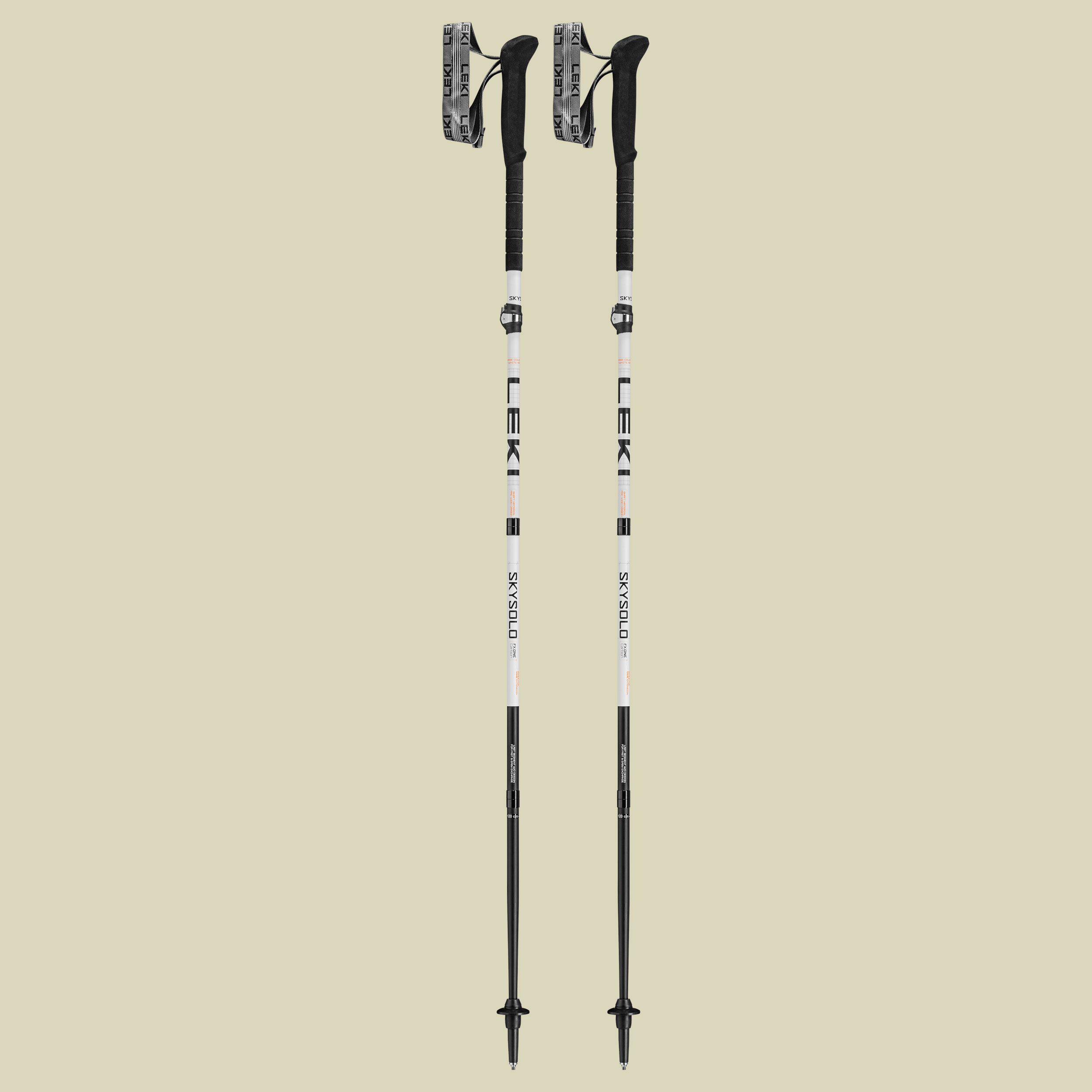 Skysolo FX.One Carbon white-black-orange 115 cm