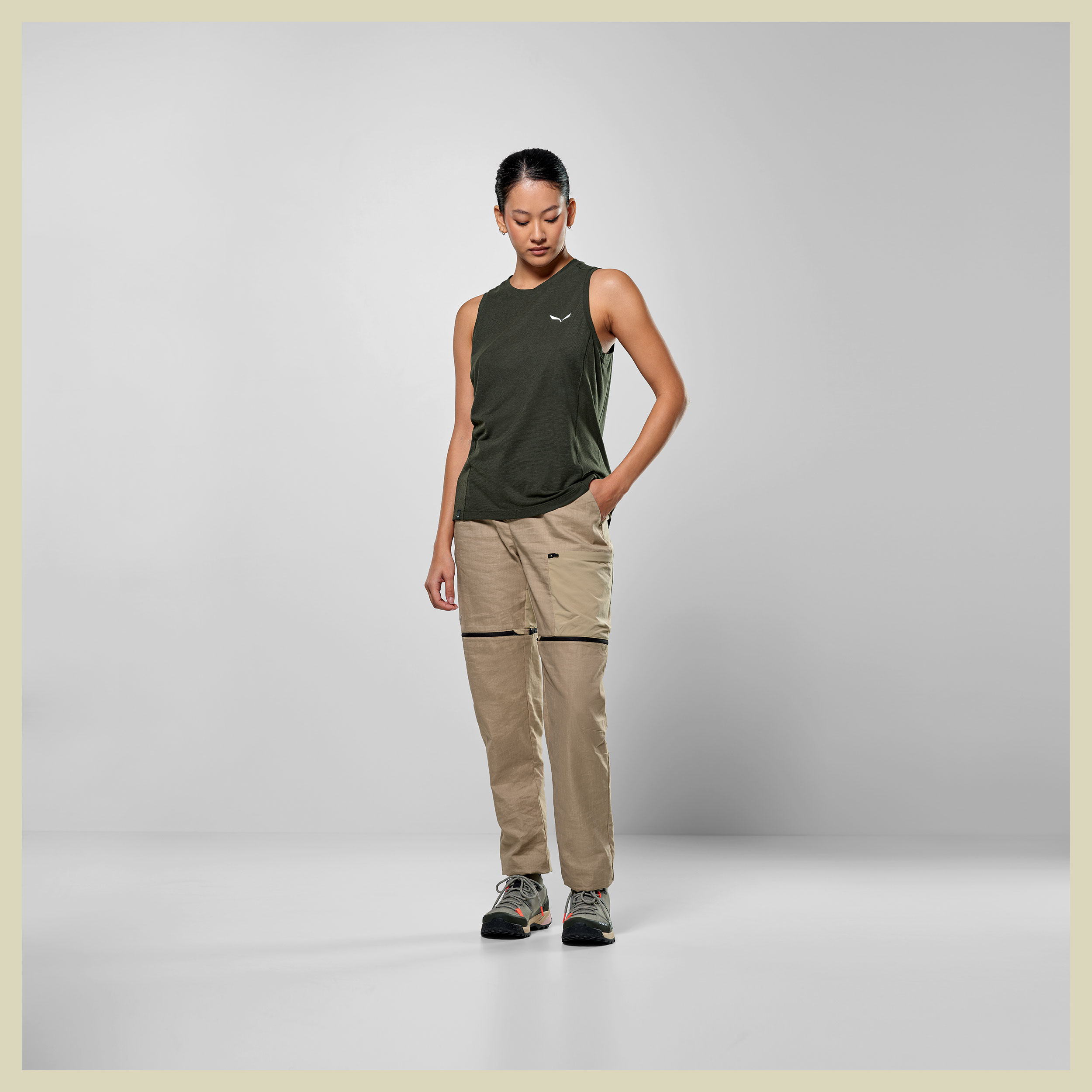 PUEZ Dry TANKT Women Größe 42 Farbe dark olive