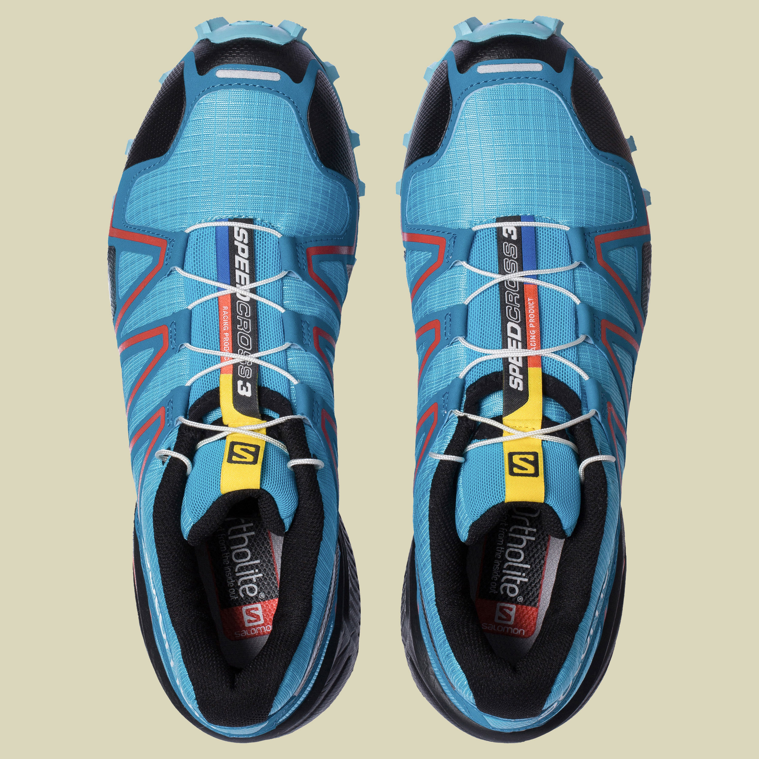 Speedcross 3 Women Größe UK 4,5 Farbe azurin blue-fog blue-radiant red