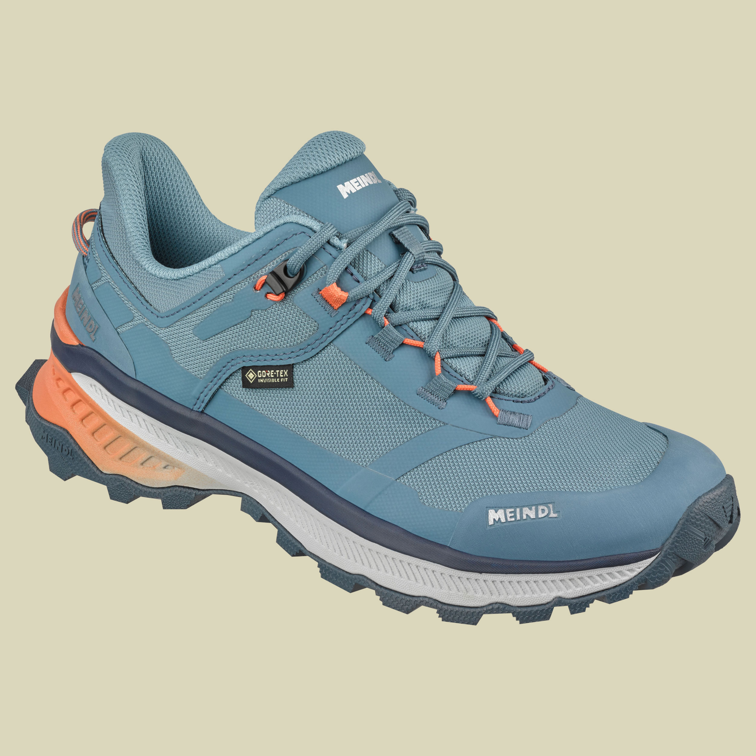 Tahoma Lady GTX UK 6 grau - Farbe eisgrau/orange