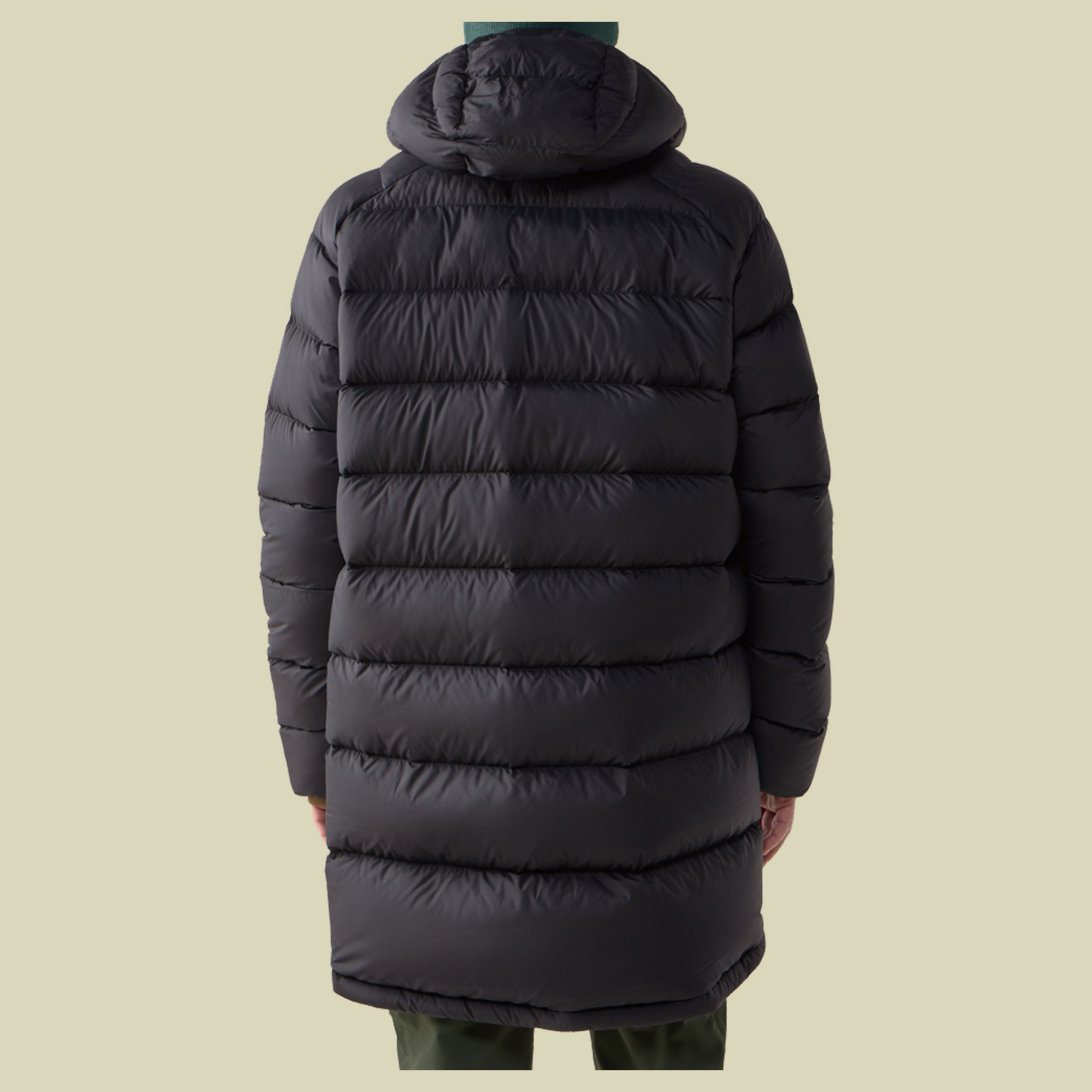 Rosson Down Parka Men XL schwarz - true black