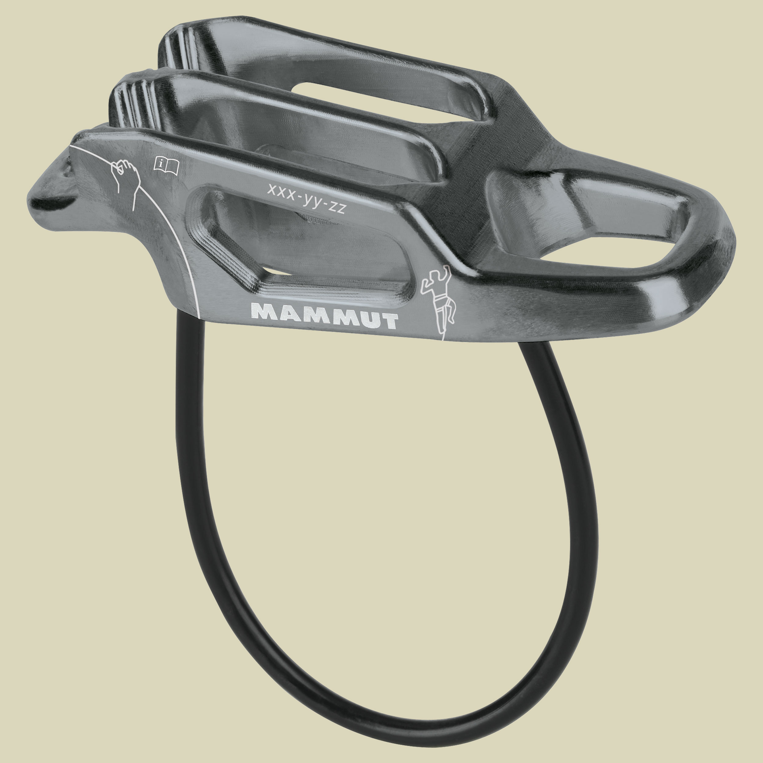 Wall Alpine Belay Größe one size Farbe grey